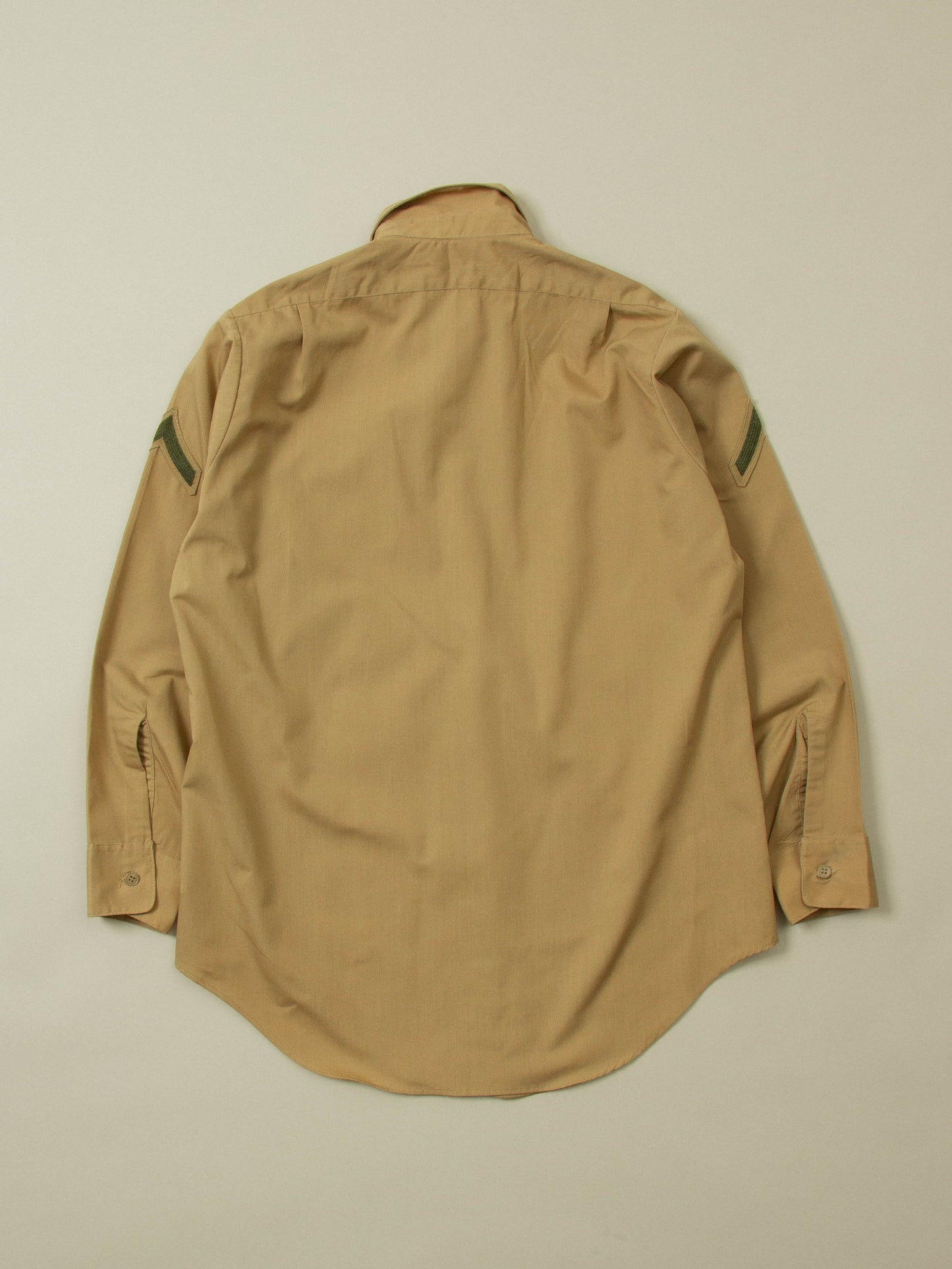 Vtg 1980s US Army Khaki Shirt (S/M)