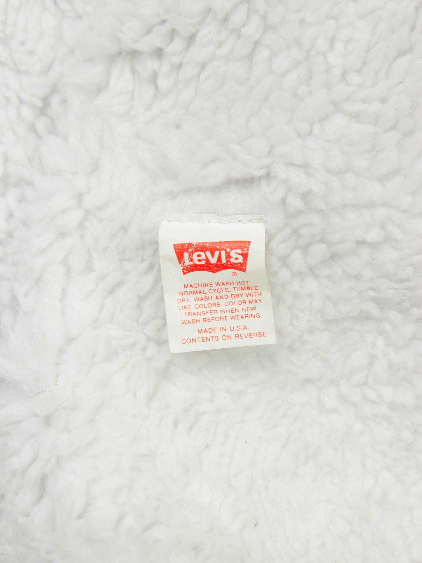 Vtg 1980s Levi's Sherpa Denim Jacket - Made in USA (M/L)