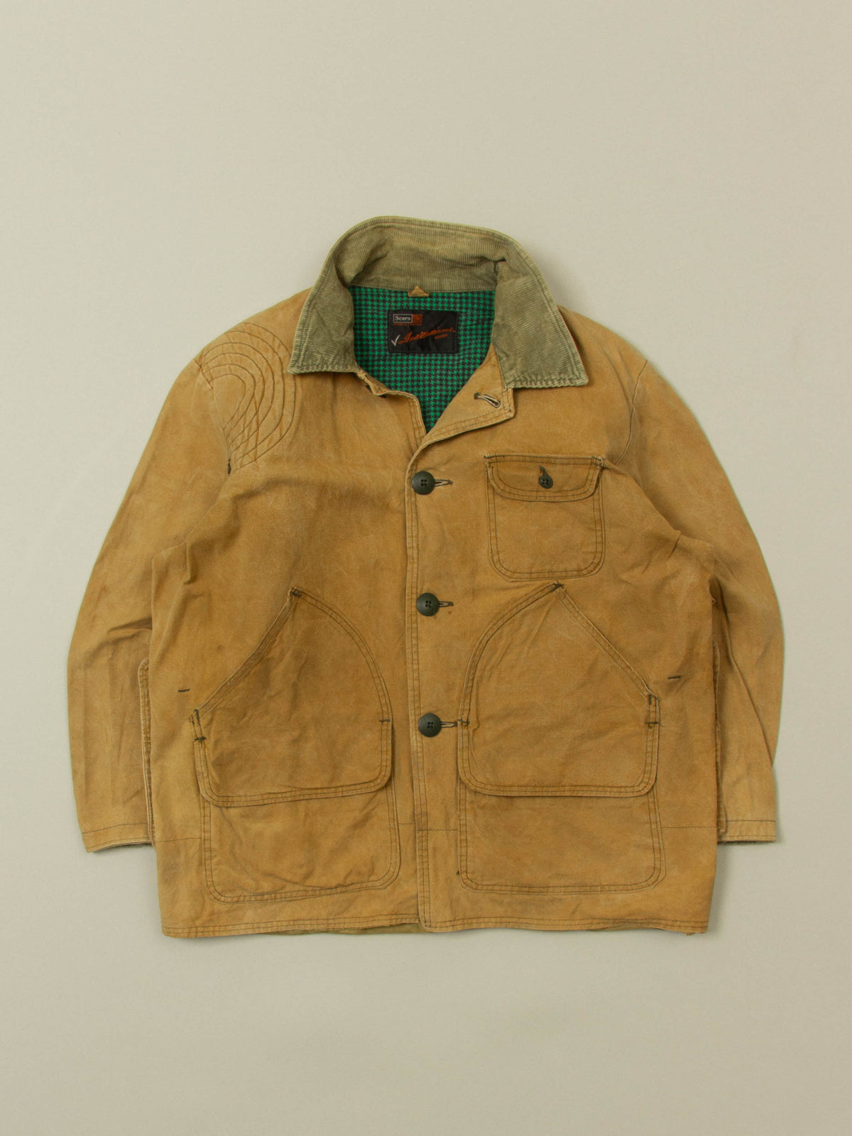 Vtg 1960s Sears 'Ted Williams Brand' Hunting Jacket (M)