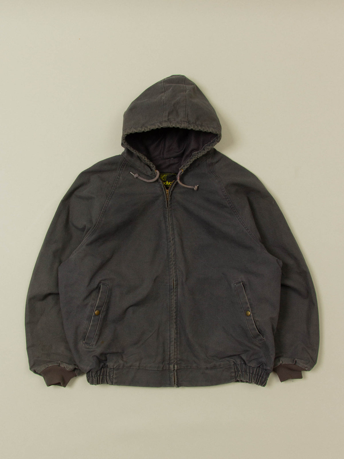 Vtg 1990s Lined Workwear Bomber Jacket – Made in USA (XL)