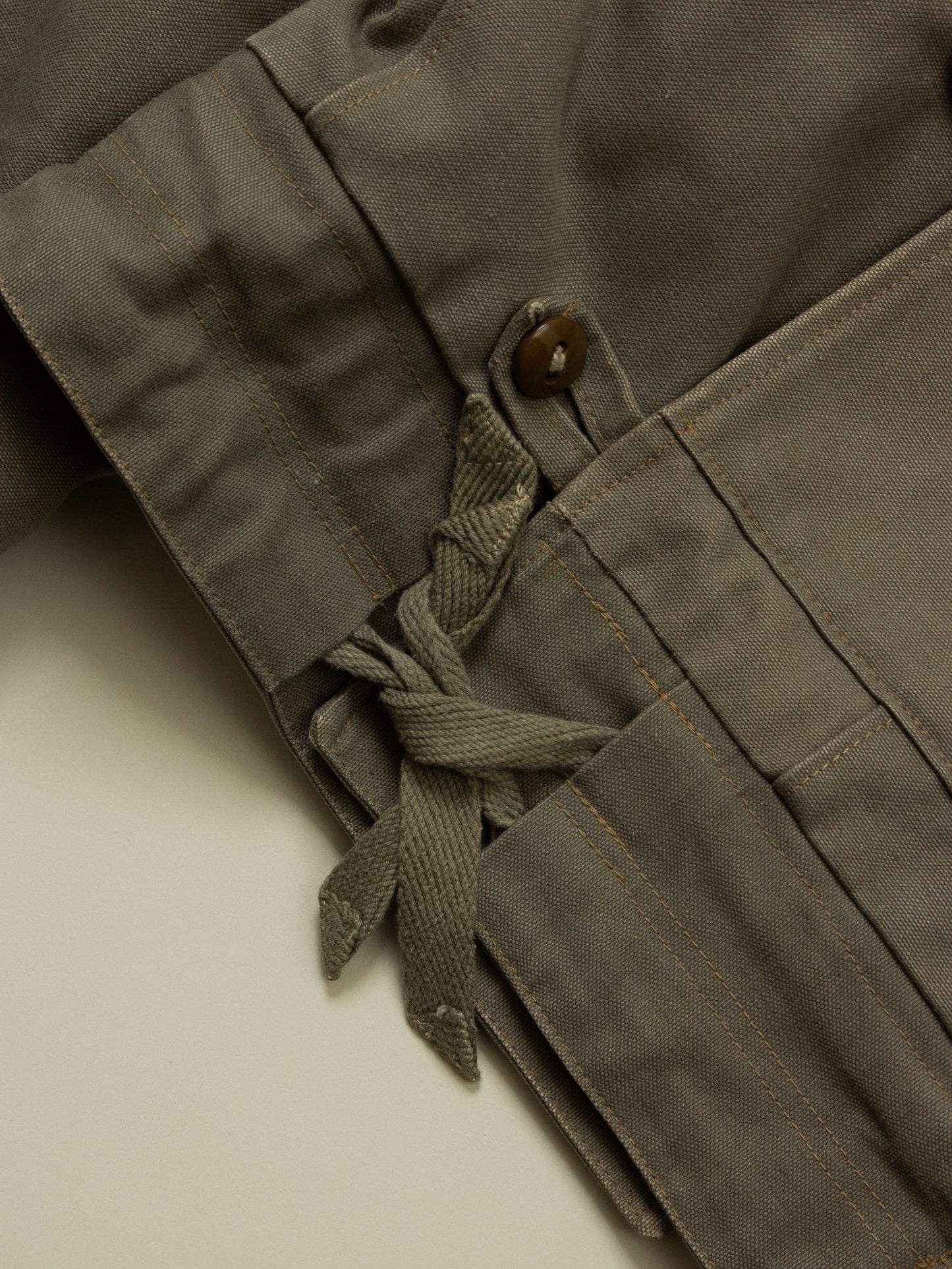 Vtg 1950s Rare Swedish Army Hooded Dispatch Jacket (L)