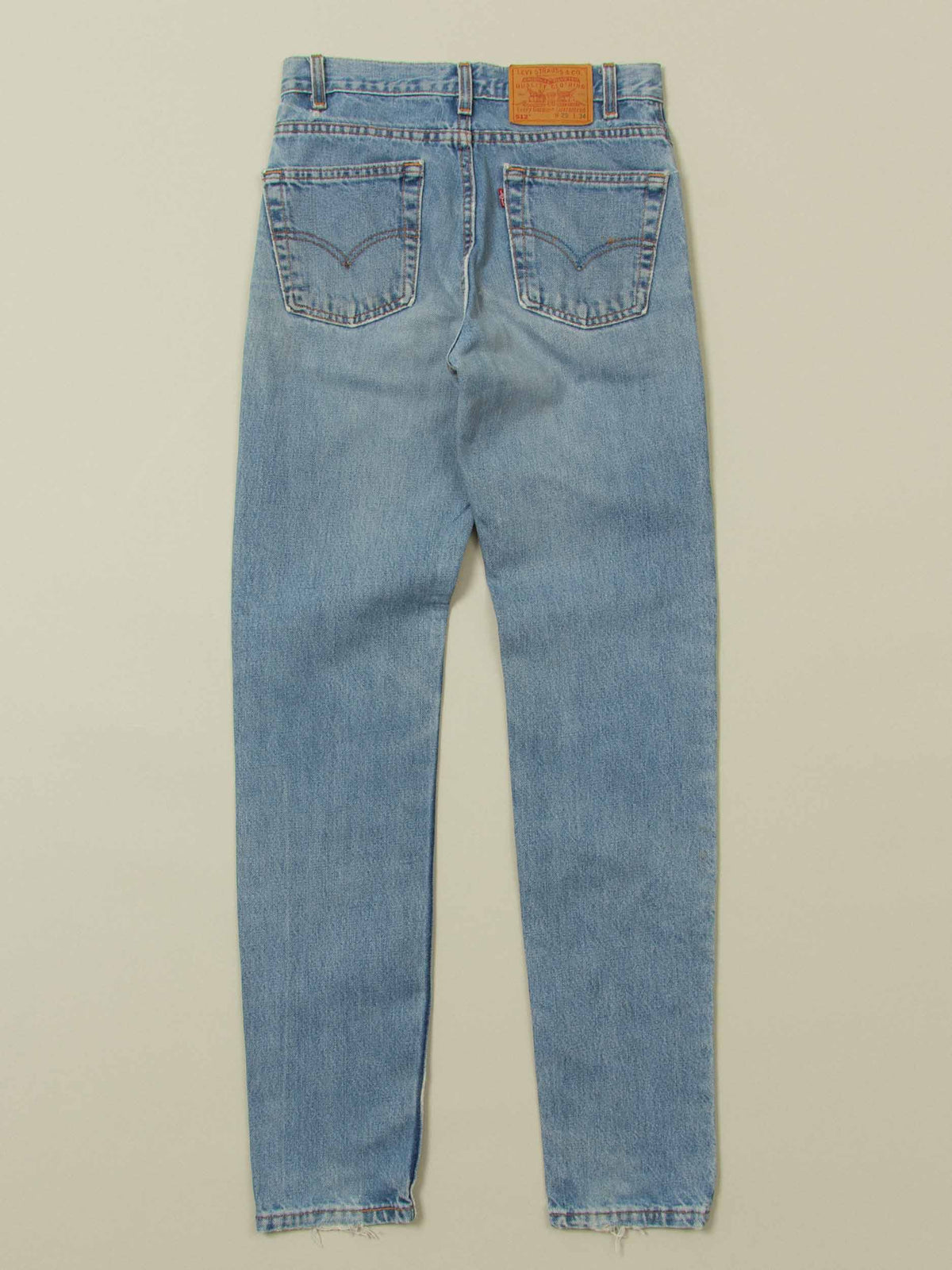 Vtg 1990s Levi's 512 Tapered Jeans – Made in USA (28x34)