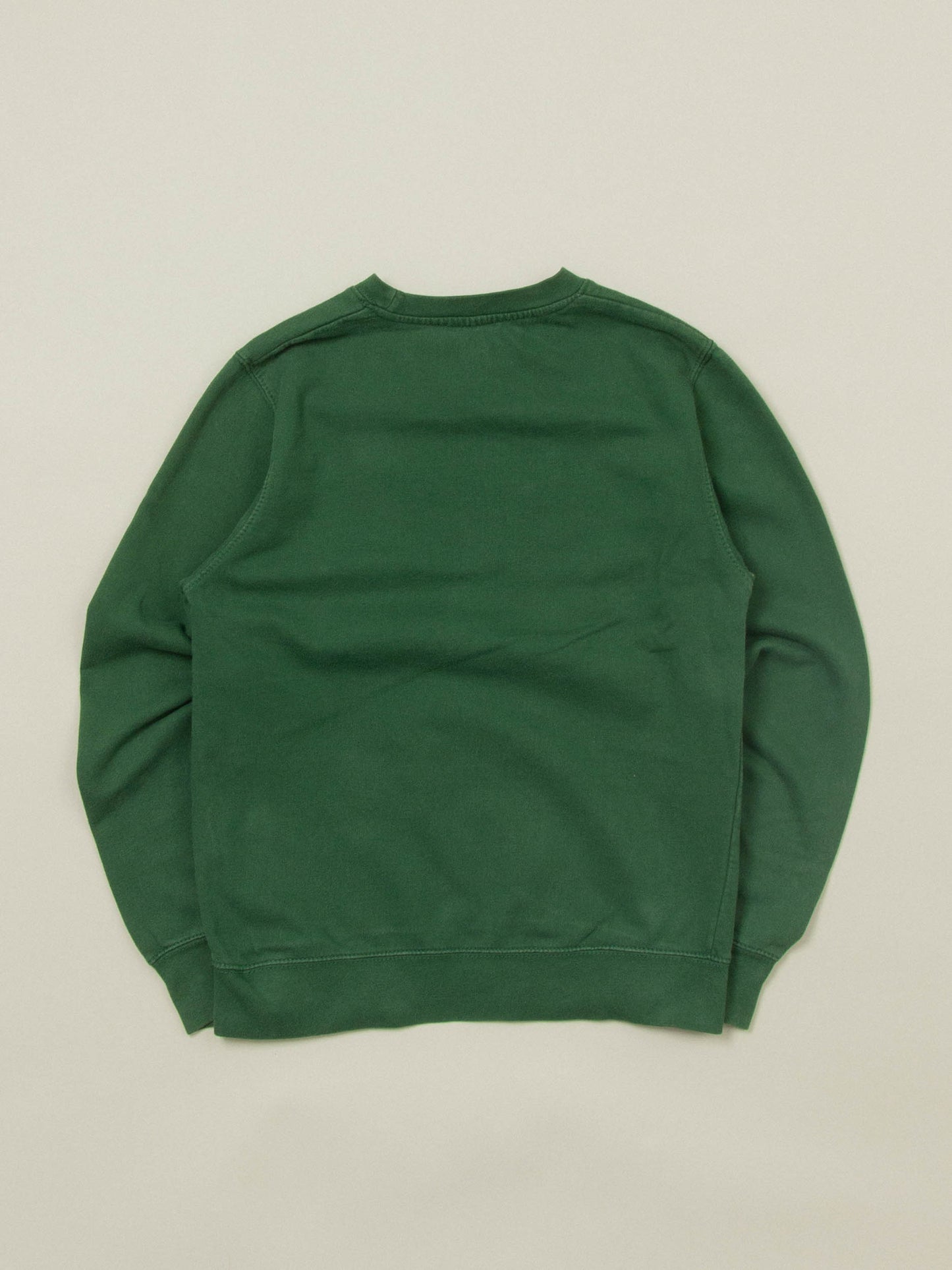 Vtg Green University Sweatshirt (XS)