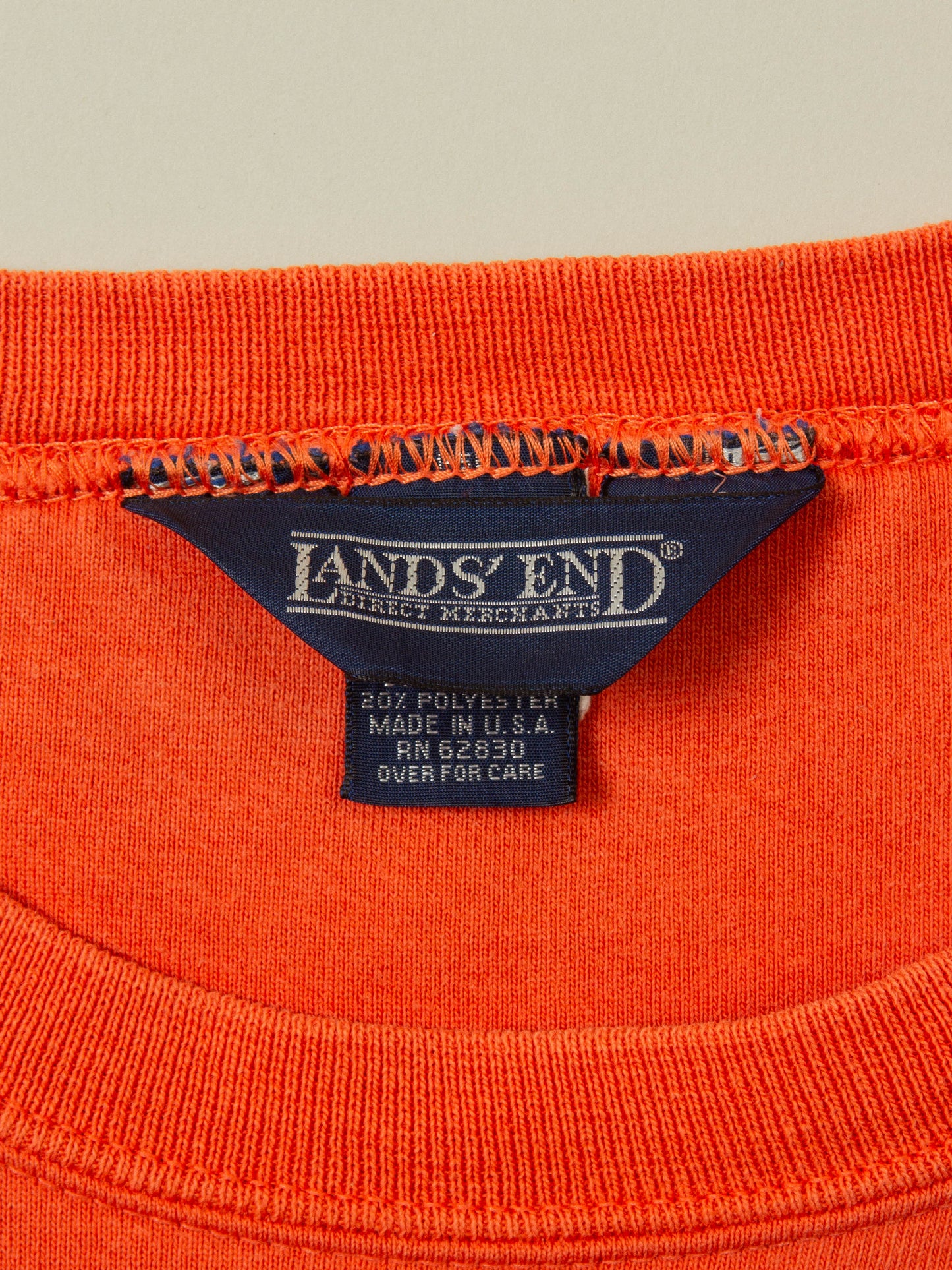 Vtg 1990s Land's End Blank Sweatshirt - Made in USA (L)