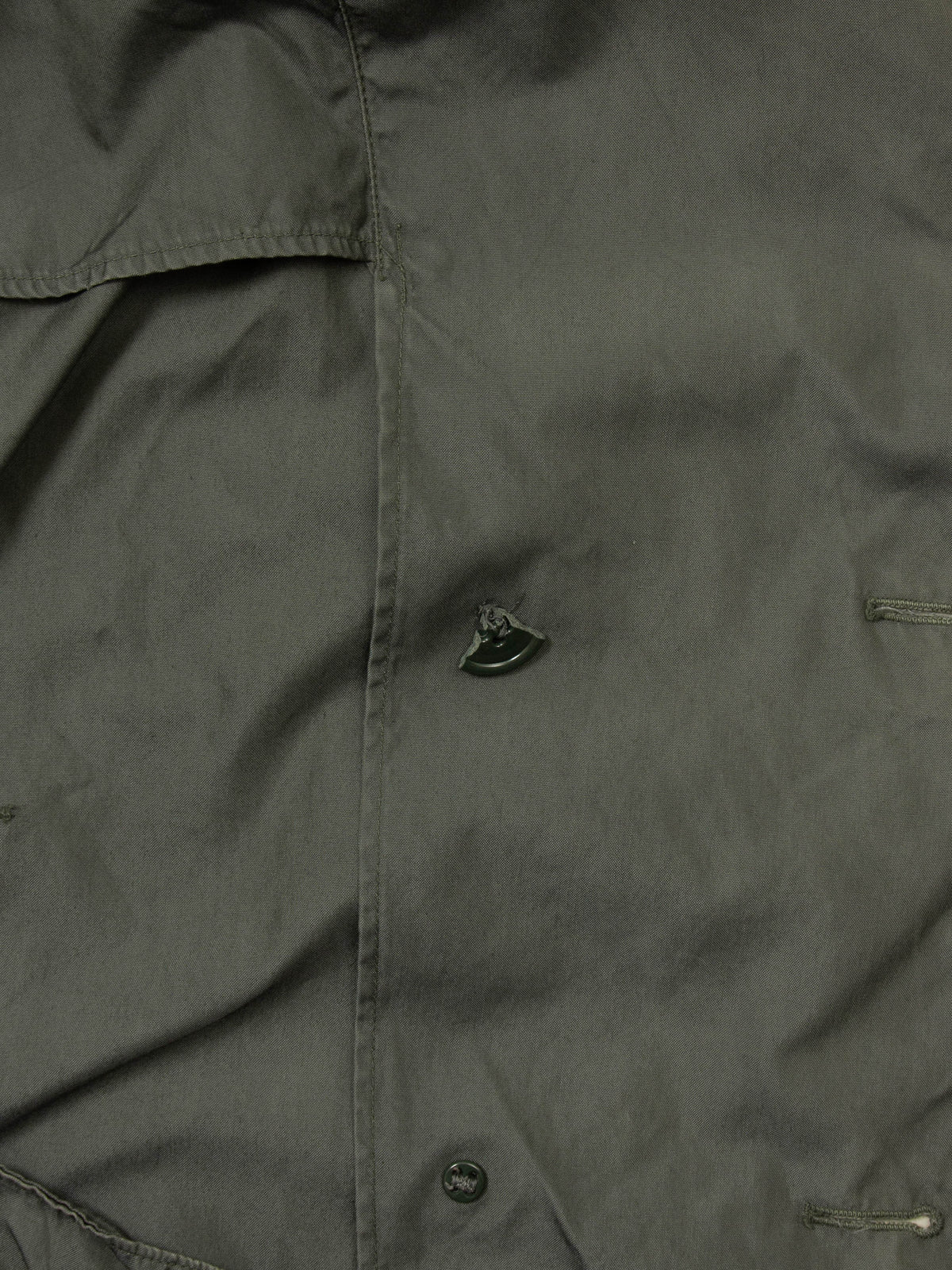 Vtg 1990s Double Breasted US Army Trench Coat (L)