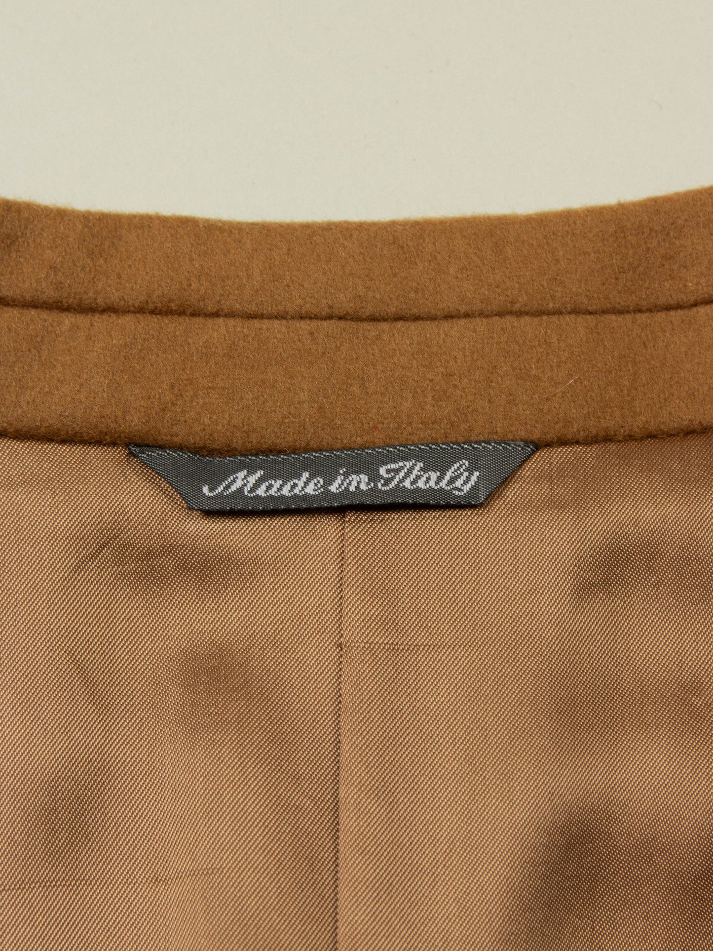 Vtg 1980s Brown Wool Blazer - Made in Italy (M/L)