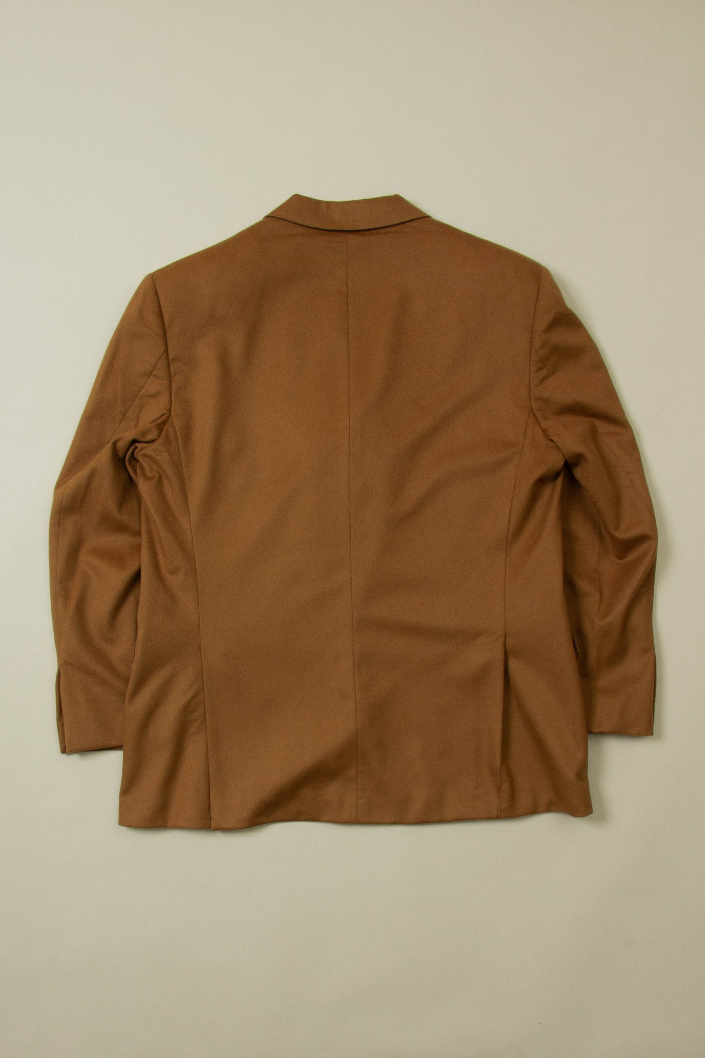 Vtg 1980s Brown Wool Blazer - Made in Italy (M/L)