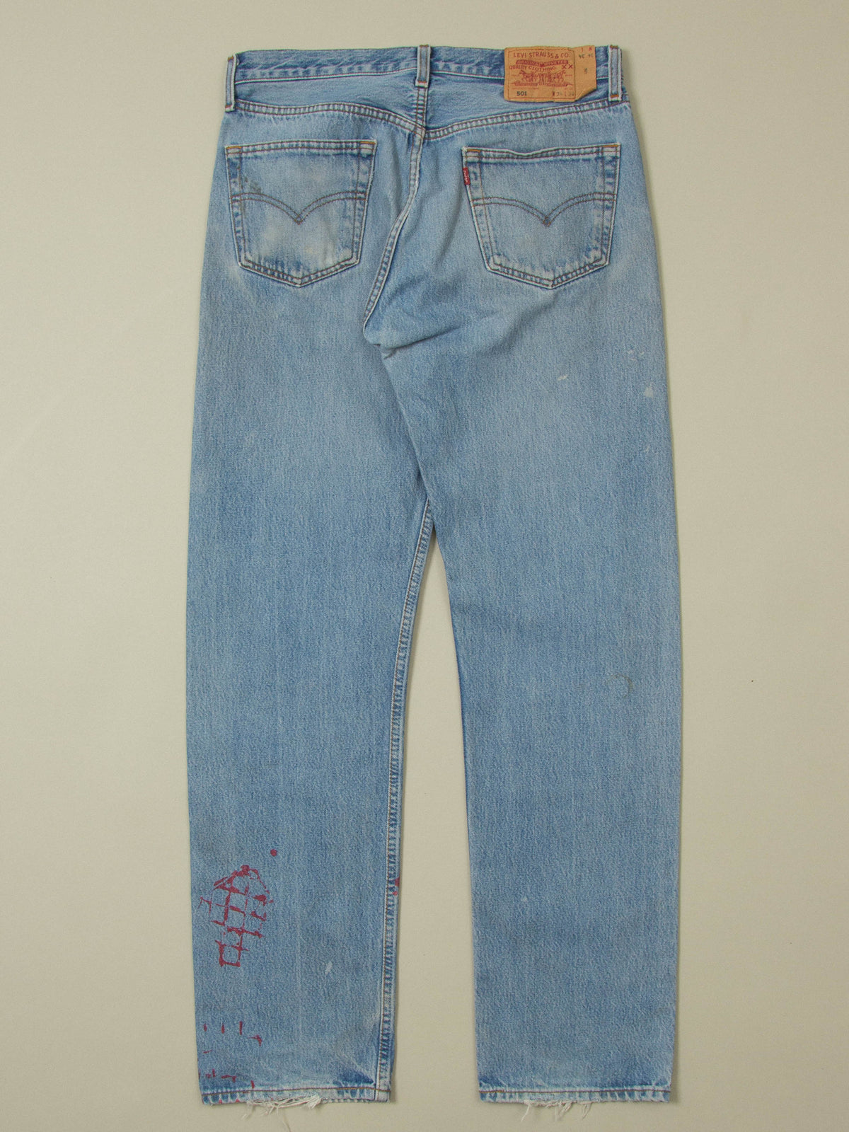 Vtg Painters Levi's 501 Jeans (32x33)
