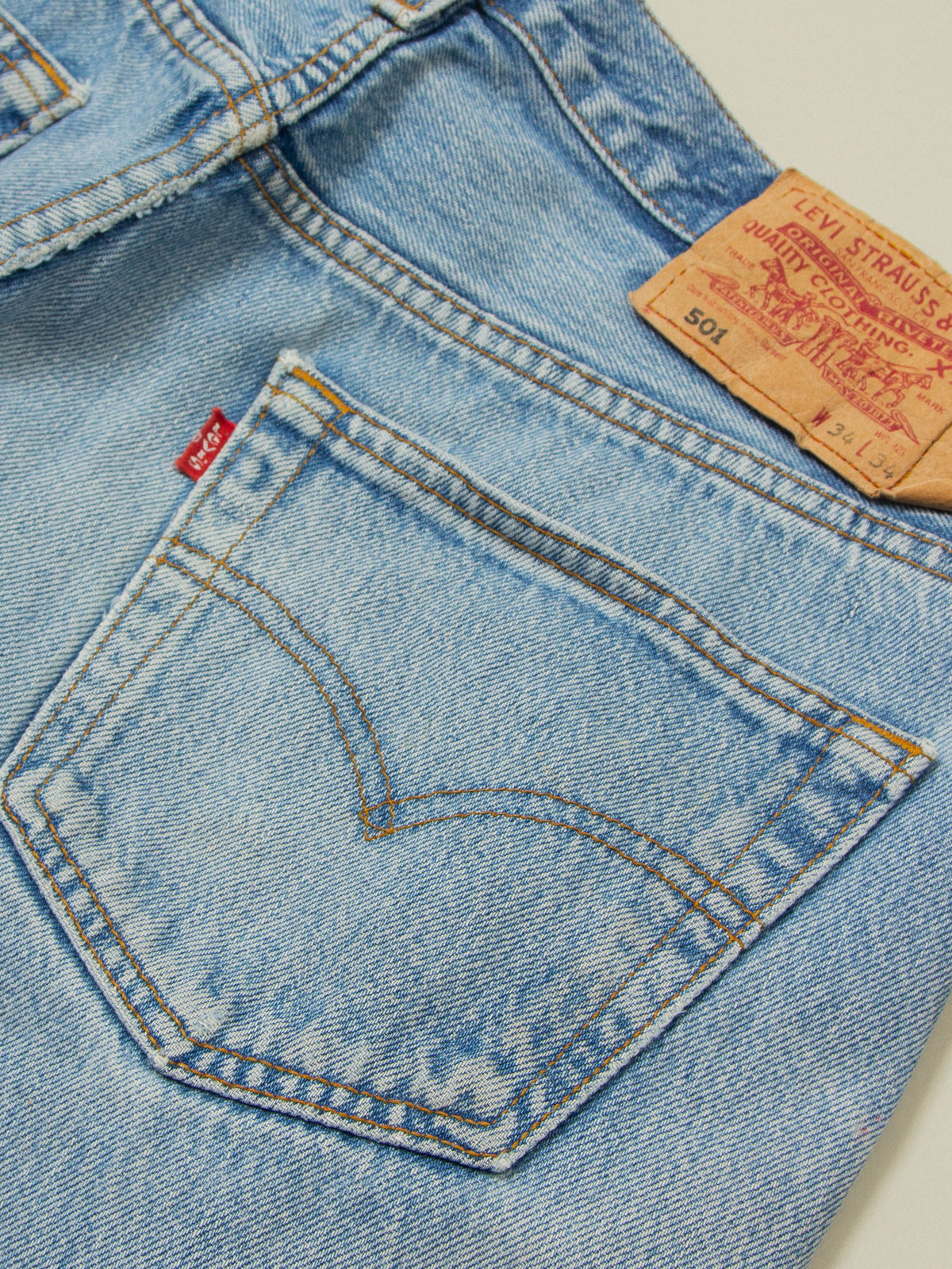 Vtg Painters Levi's 501 Jeans (32x33)