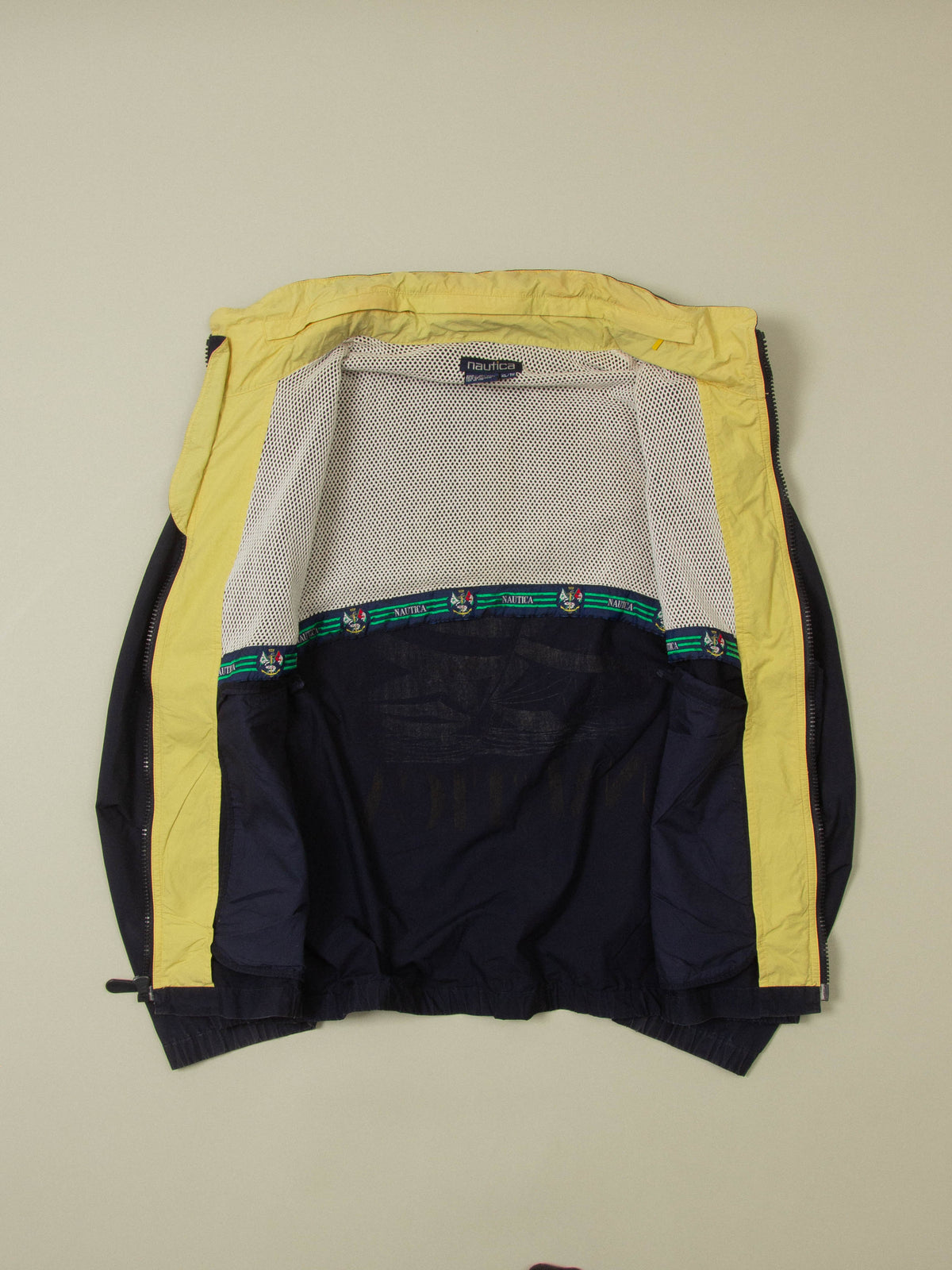Vtg 1990s Nautica Windbreaker Sports Jacket (XL)