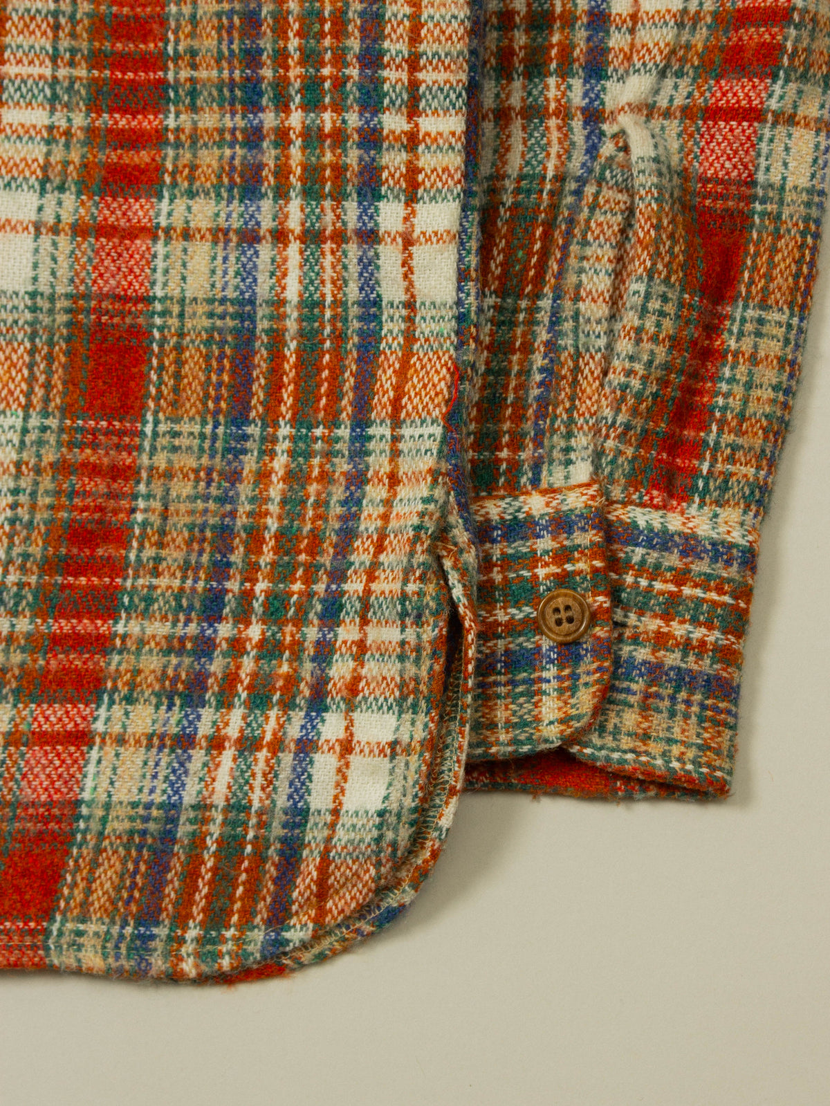 Vtg 1950s McGregor Wool Shirt - Made in USA (M/L)