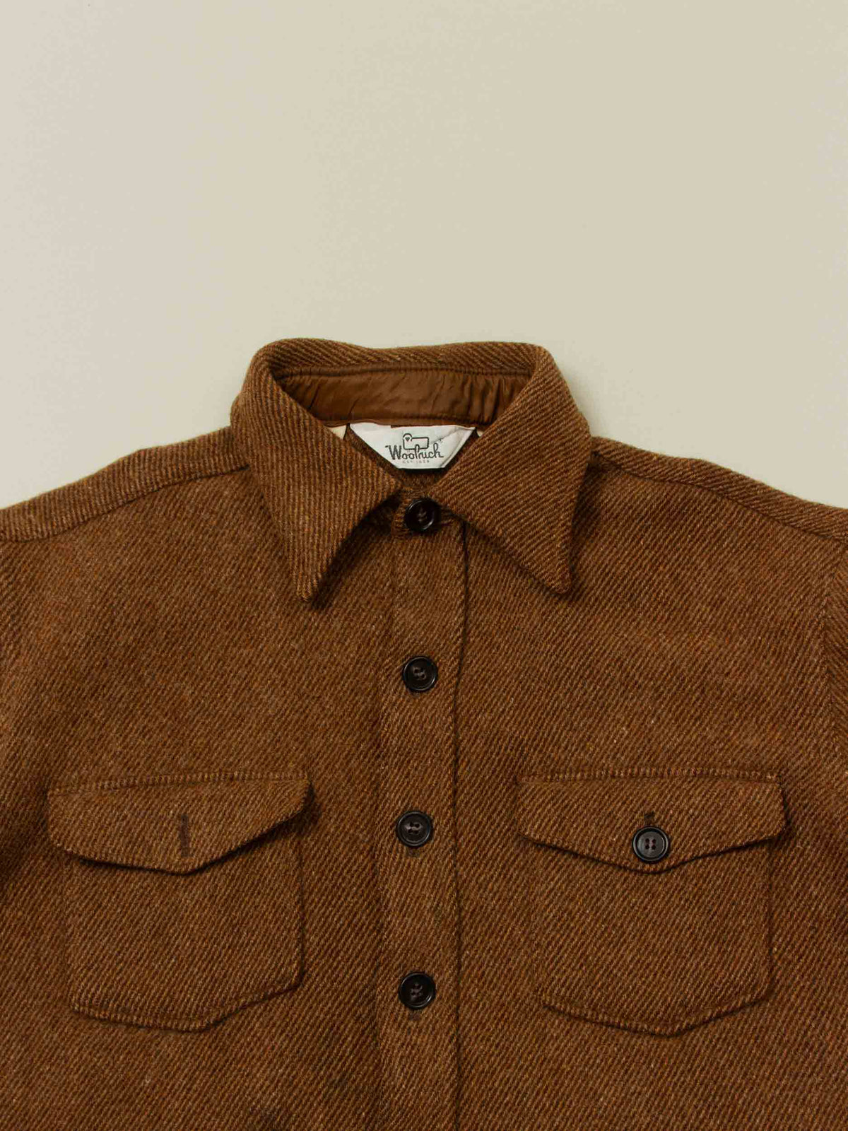 Vtg 1980s Woolrich Heavy Wool Shirt (S/M)