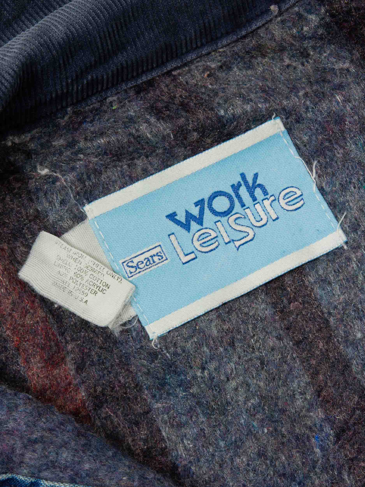 Vtg 1970s Sears Loco Chore Jacket – Made in USA (L)