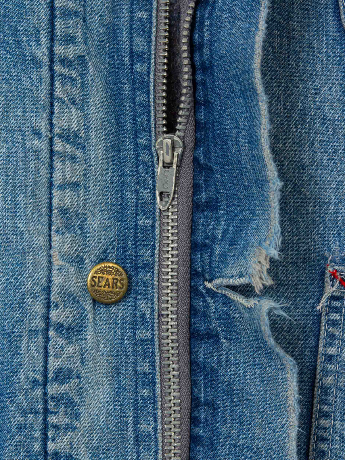 Vtg 1970s Sears Loco Chore Jacket – Made in USA (L)