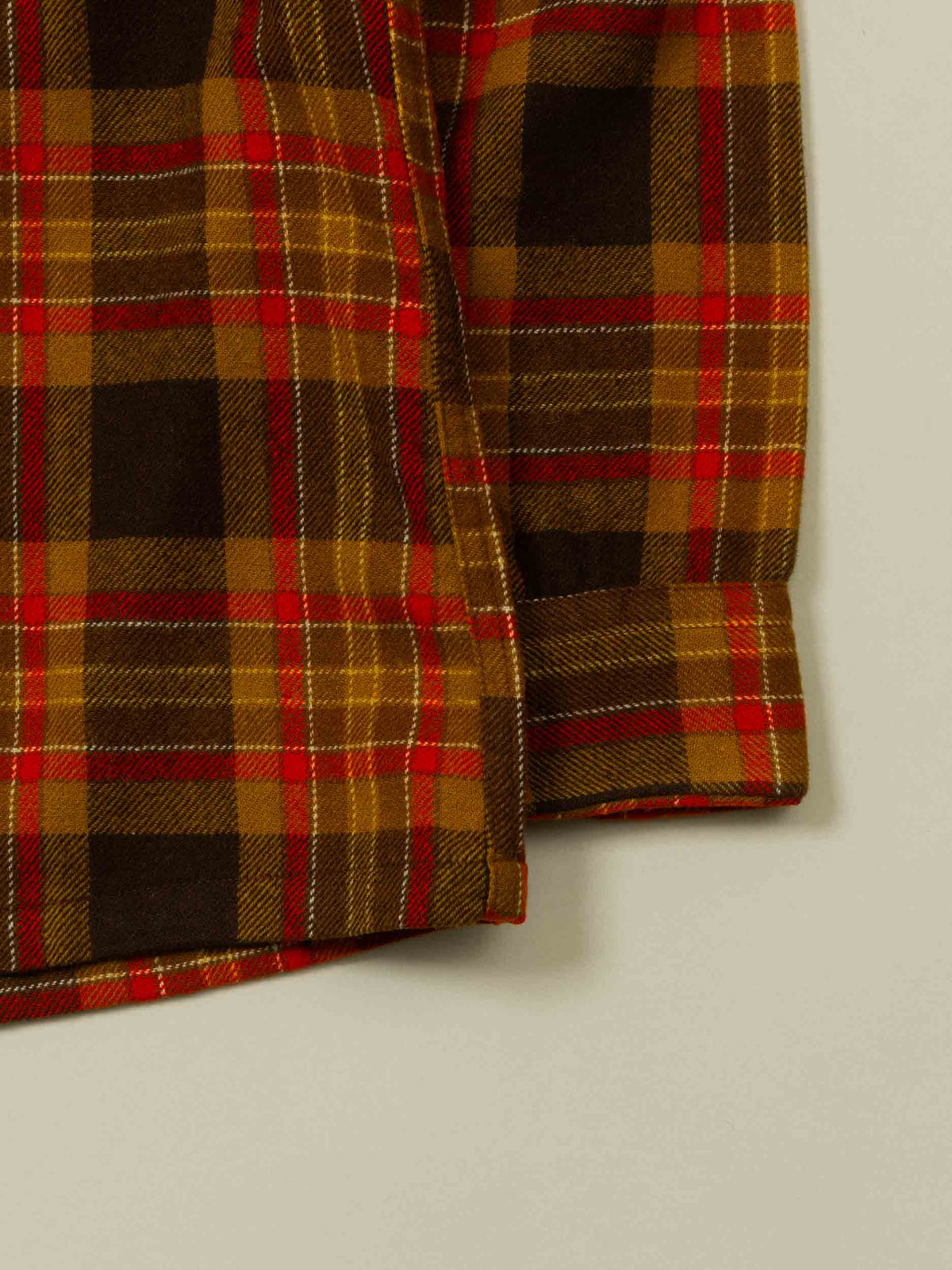 Vtg 1960s Pendleton Wool Flannel Shirt – Made in USA (M)