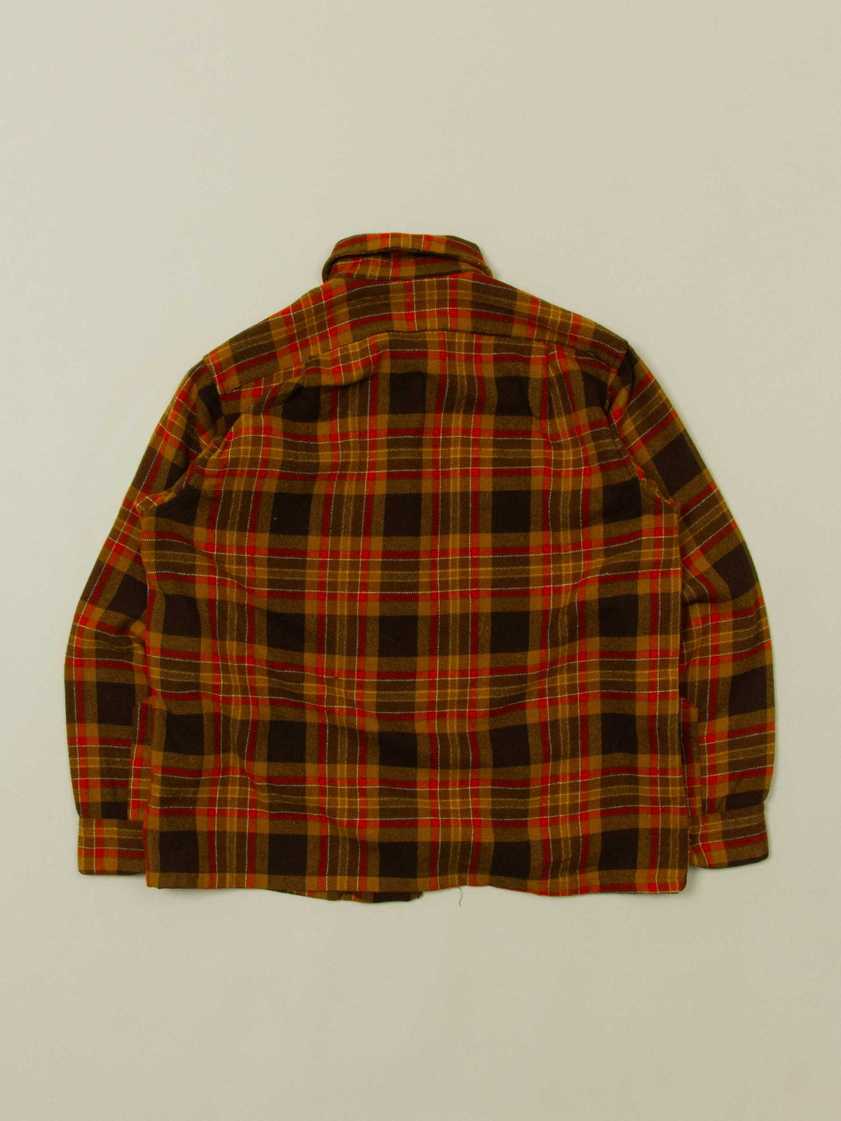 Vtg 1960s Pendleton Wool Flannel Shirt – Made in USA (M)