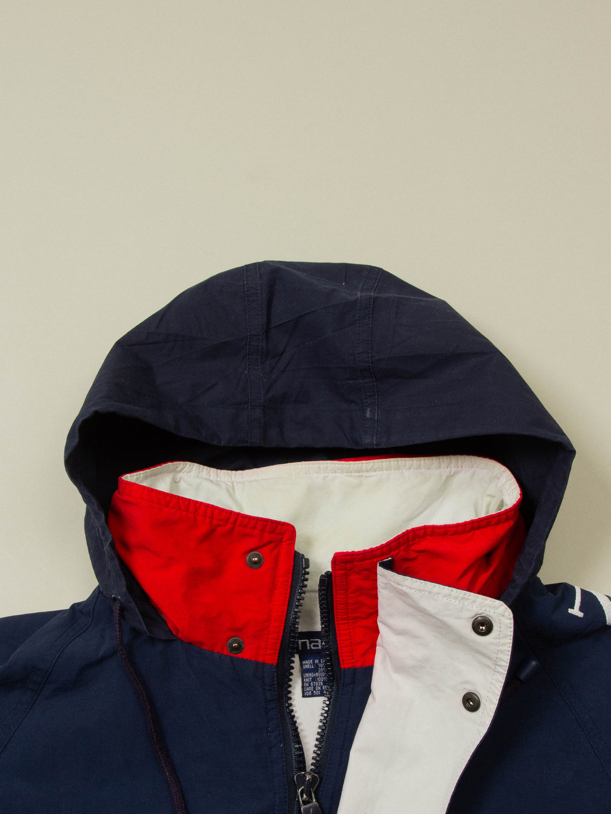 Vtg 1990s Nautica Windbreaker Sports Jacket (L)