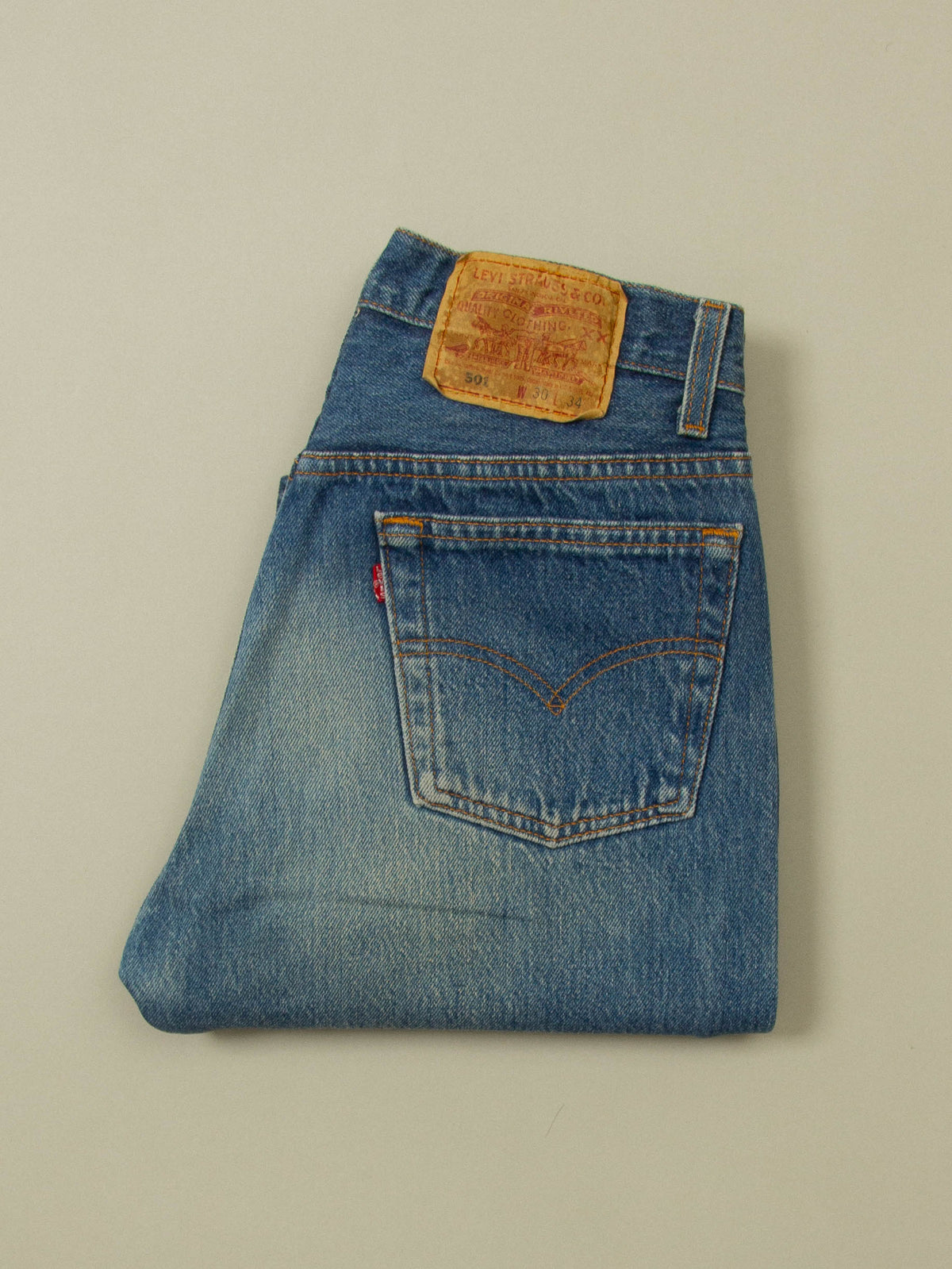 Vtg 1990s Levi's 501 Jeans - Made in USA (28x33)