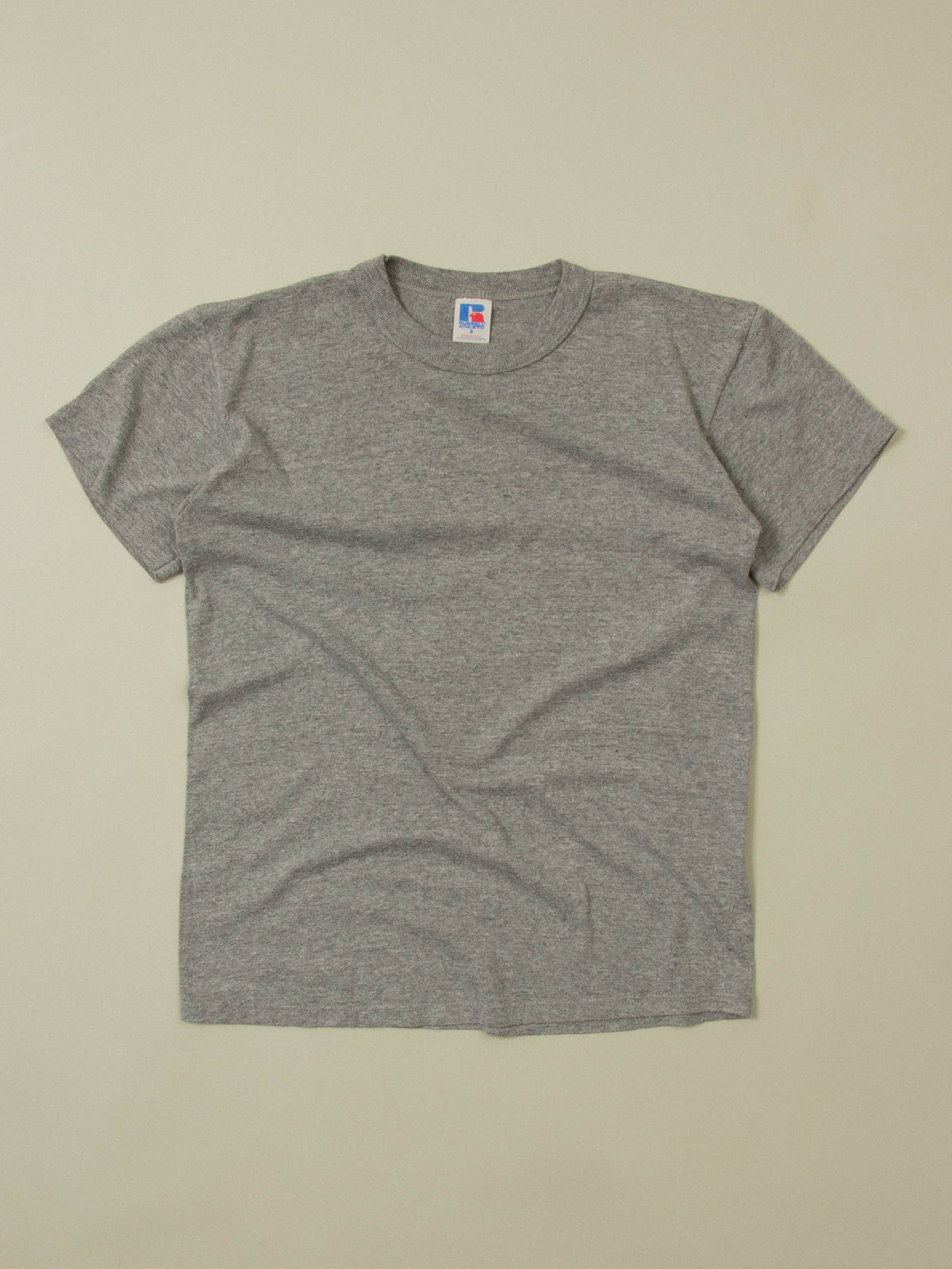 Vtg 1990s Blank Russell Athletic Tee - Made in USA (S)