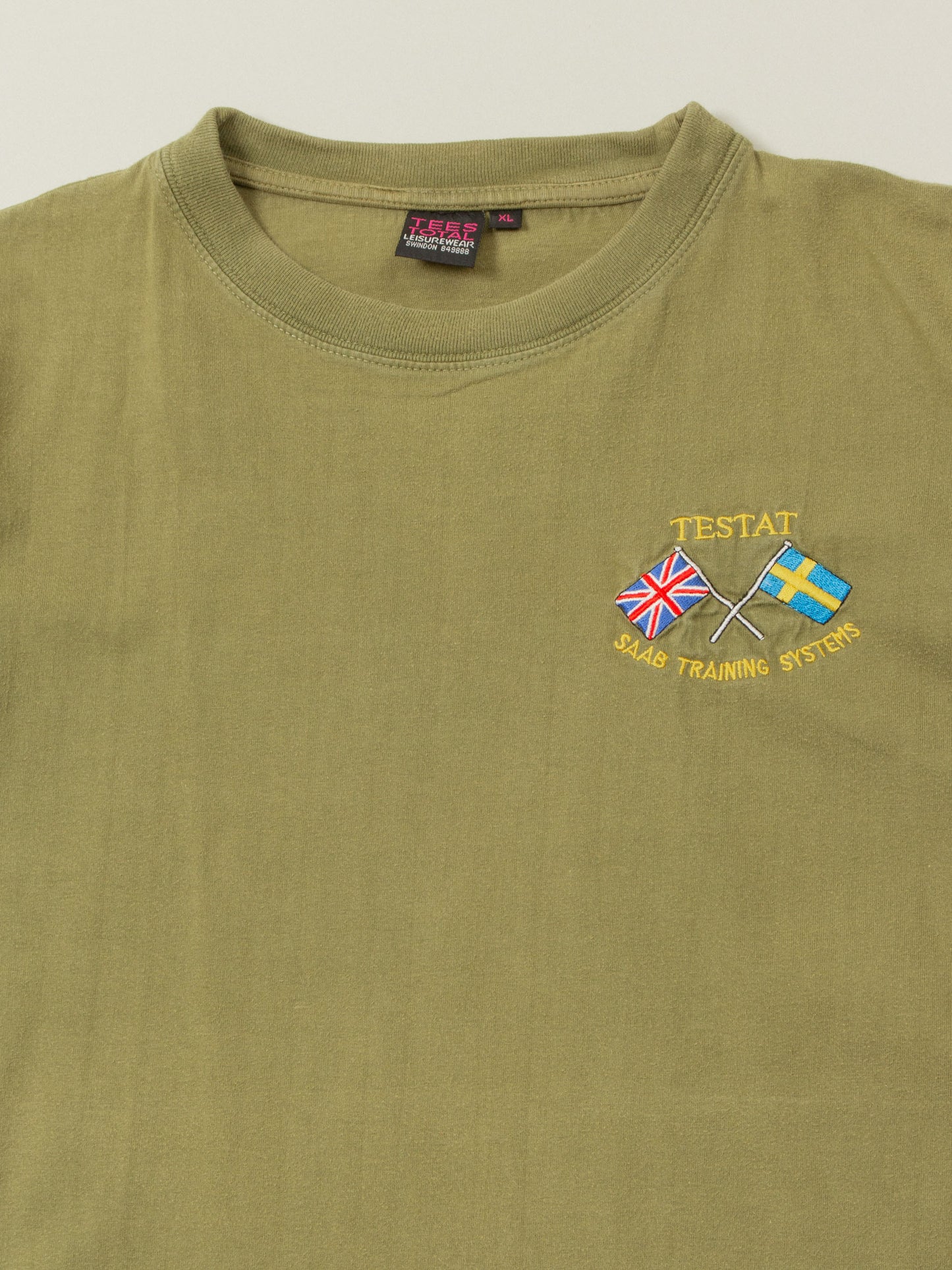 2000s British Army 'Saab Training Systems' Tee (L/XL)