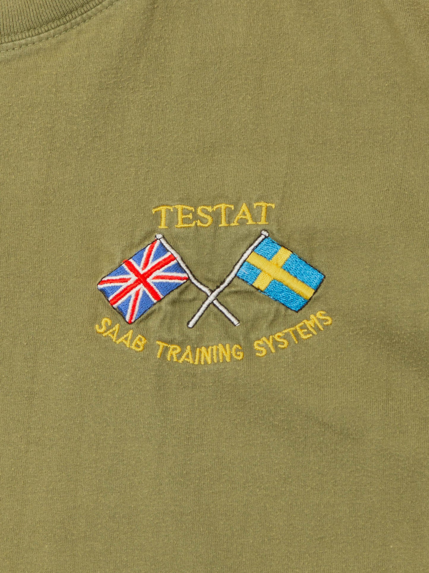 2000s British Army 'Saab Training Systems' Tee (L/XL)