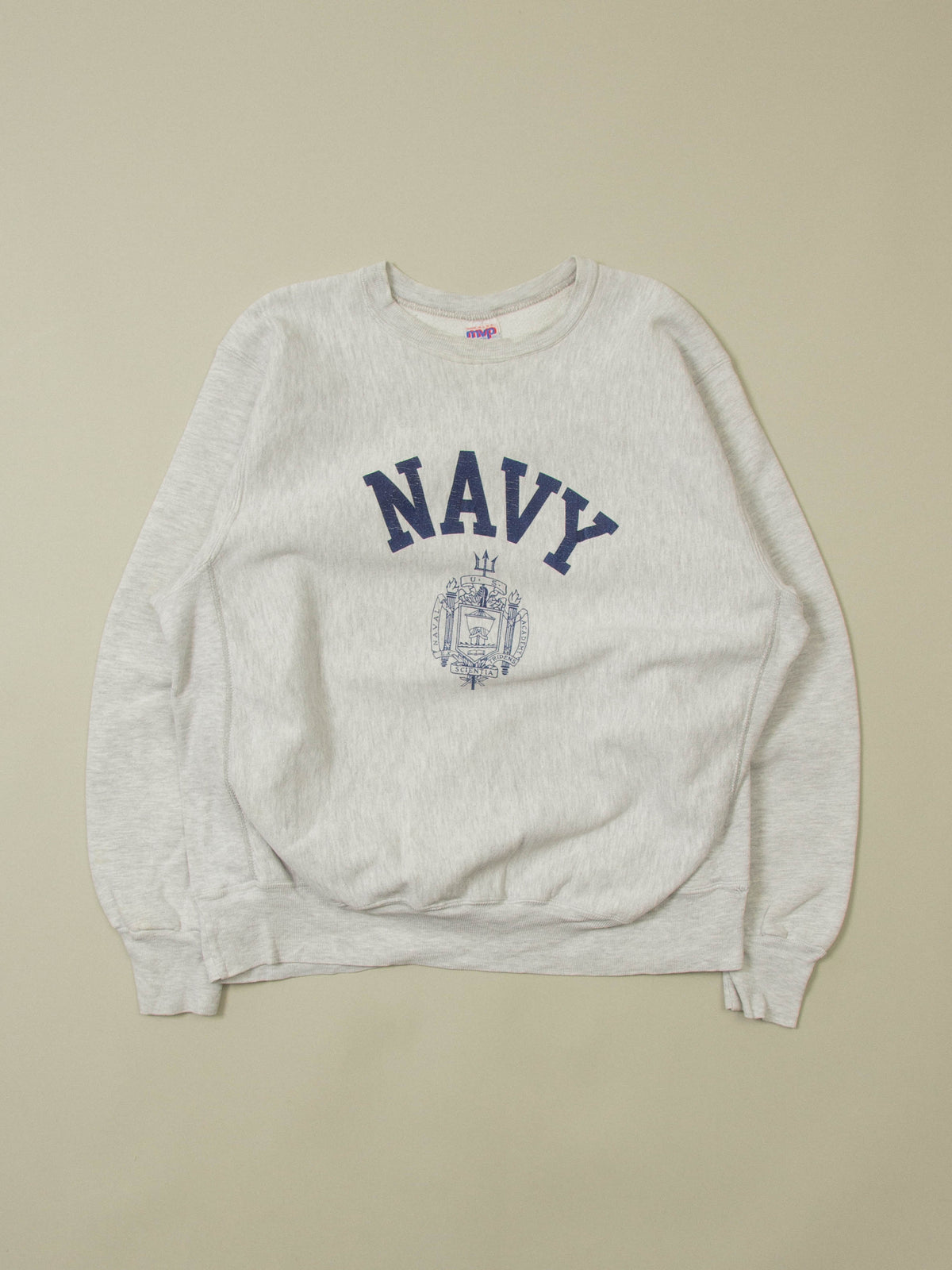 Vtg 1990s US Navy Reverse Weave Sweatshirt – Made in USA (XL)