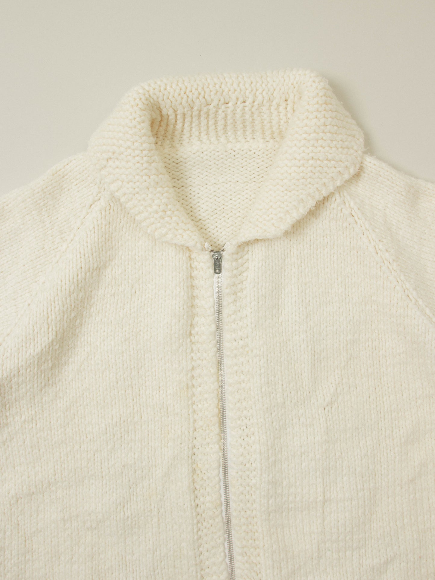 Vtg 1960s 'Deer' Cowichan Wool Sweater (L)