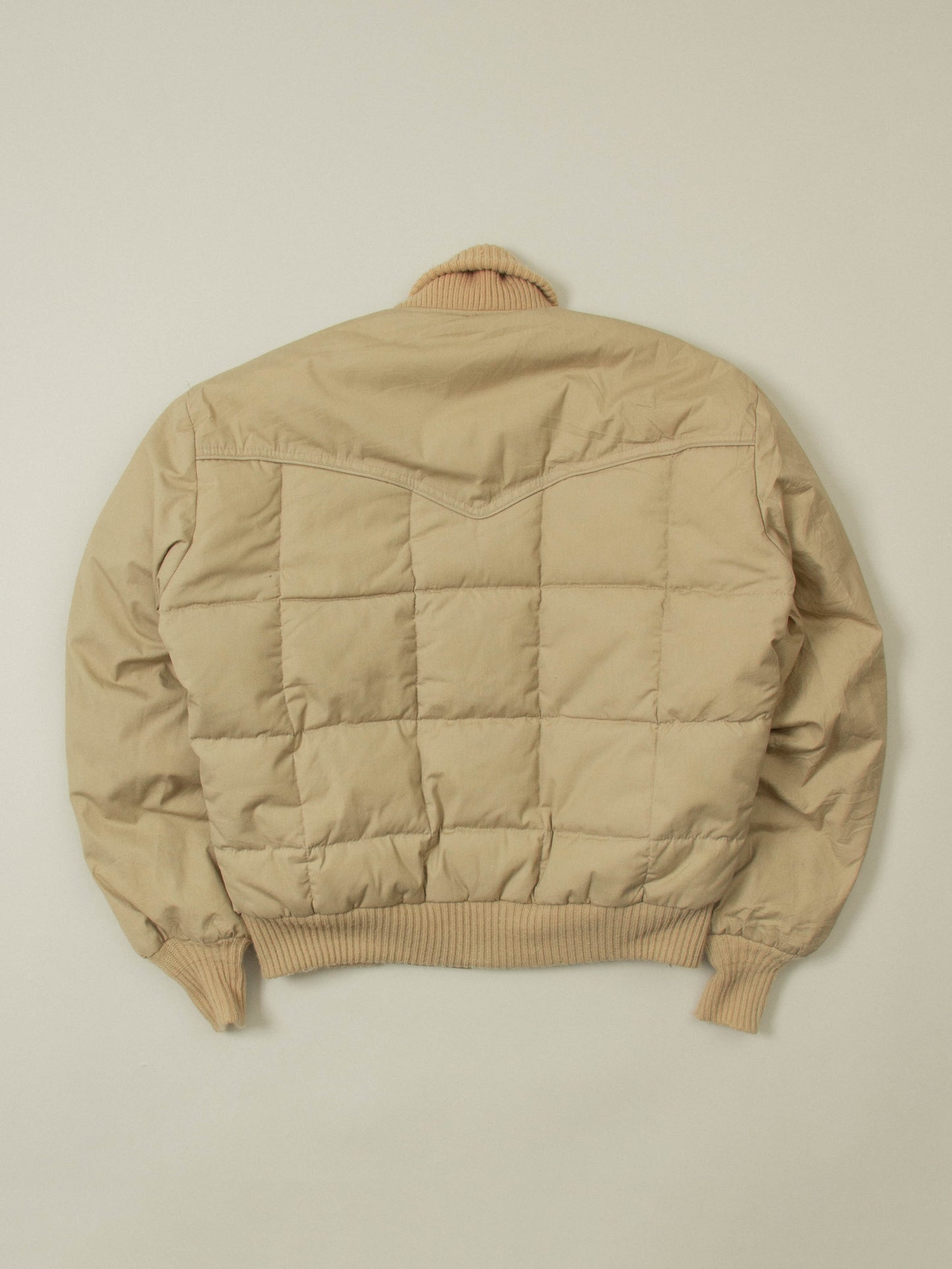 Vtg 1980s 'Tempco' Goose Down Puffer Jacket - Made in USA (M)