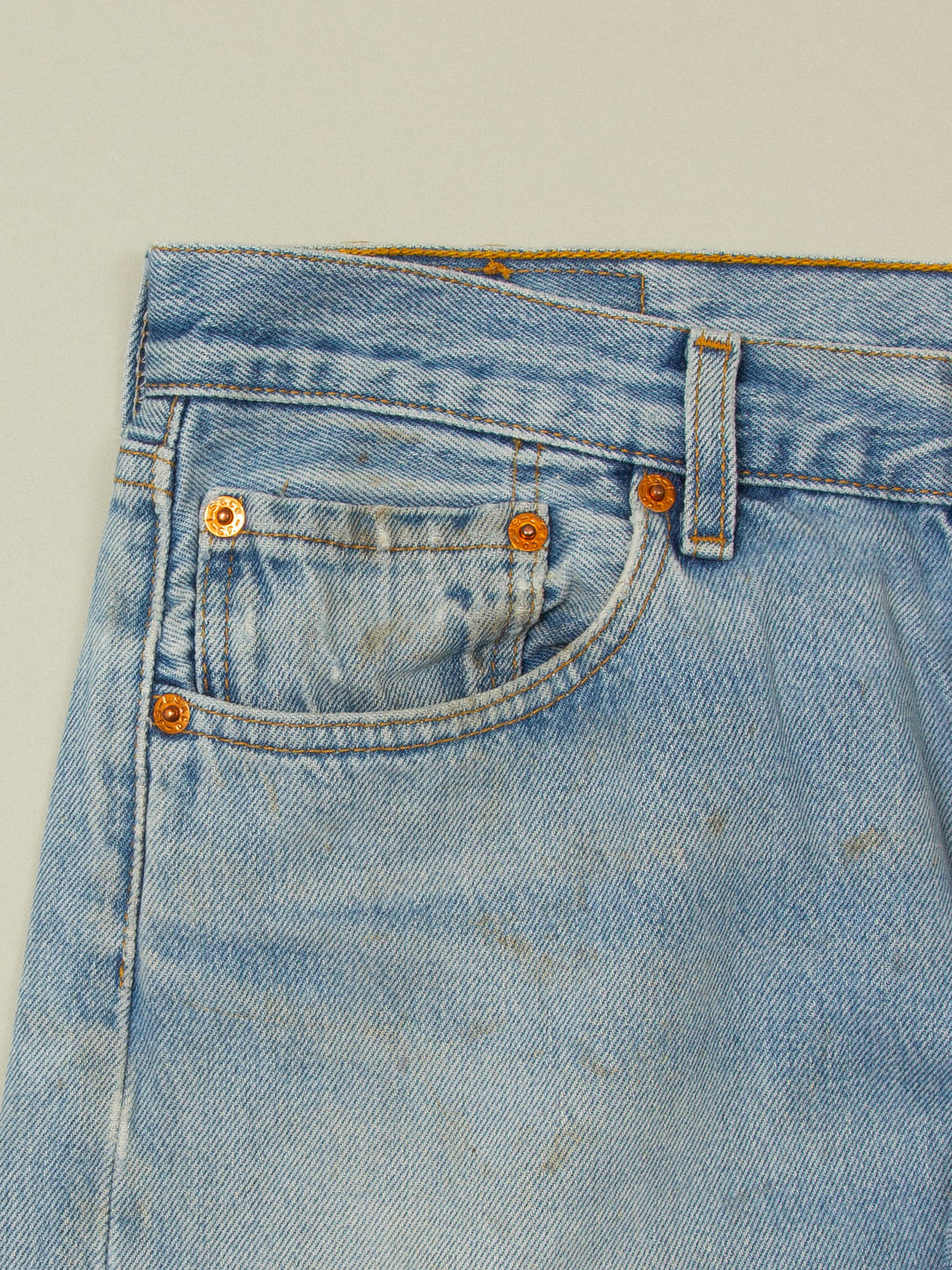 Vtg 1990s Levi's 501 Jeans - Made in France (32x32)