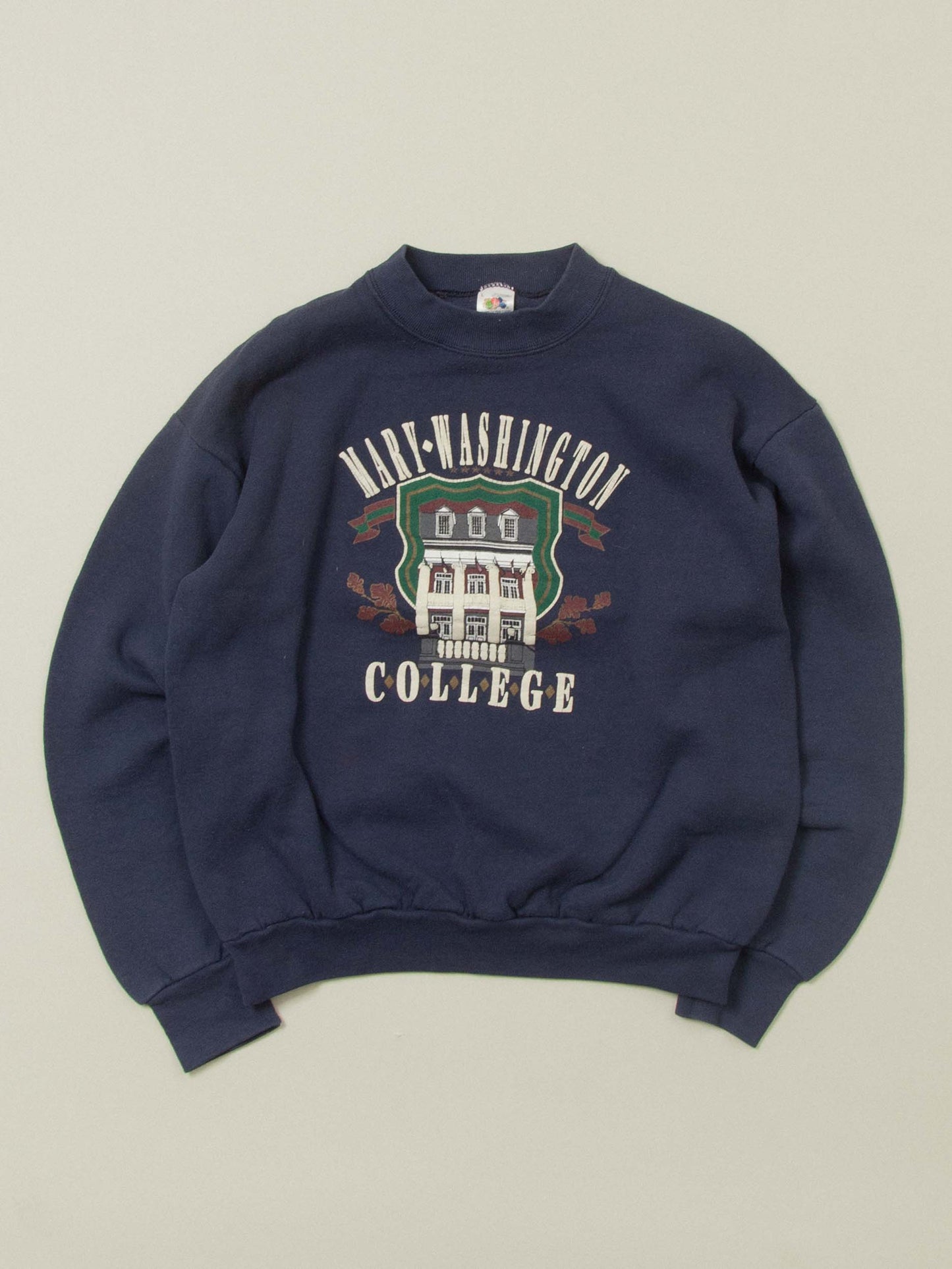 Vtg 1990s Fruit of the Loom College Sweatshirt – Made in USA (S)