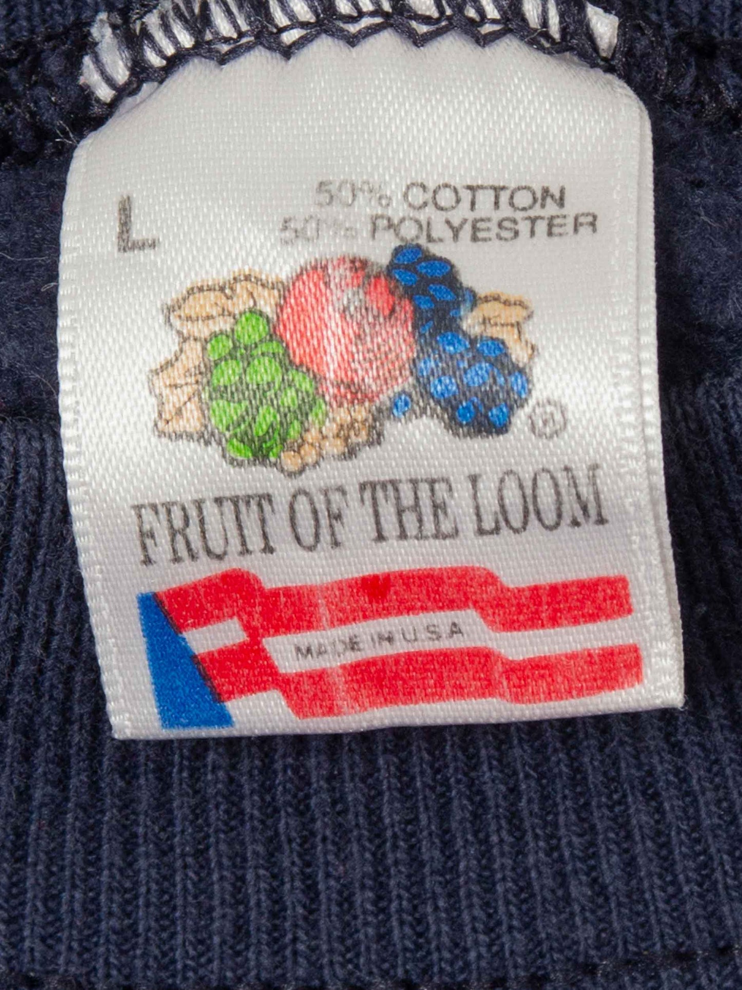 Vtg 1990s Fruit of the Loom College Sweatshirt – Made in USA (S)