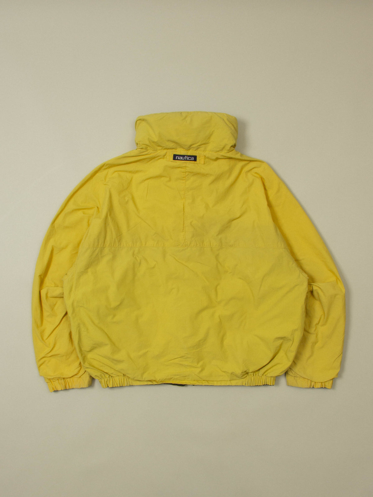 Vtg 1990s Nautica Reverisble Windbreaker Sports Jacket (L)