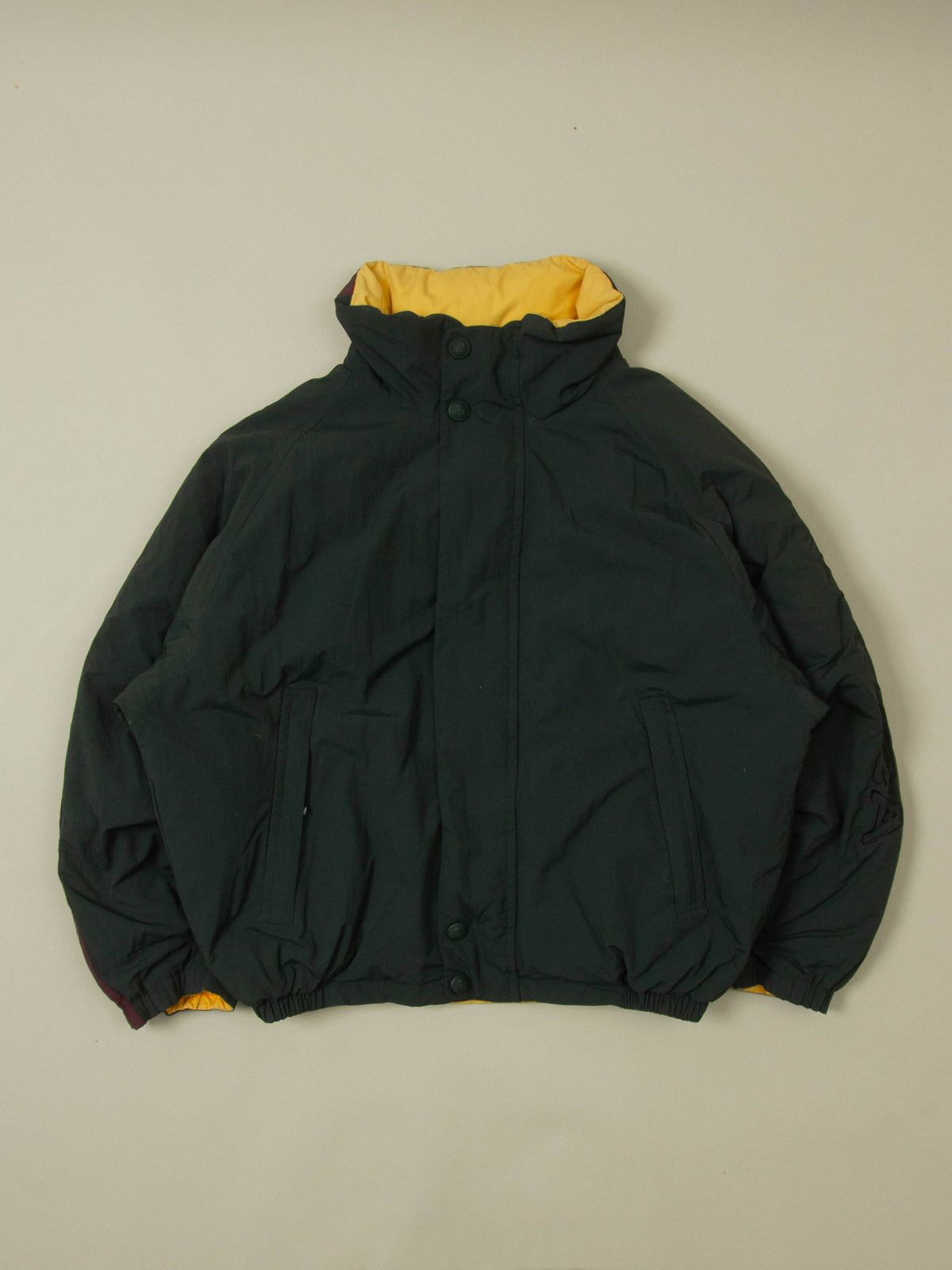 Vtg 1990s Nautica Reversible Down Jacket (L)