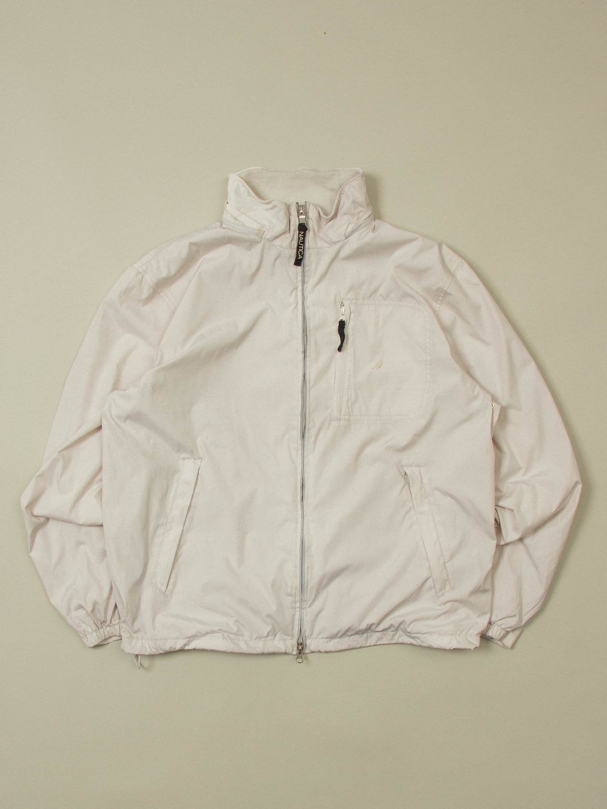 Vtg Nautica Windbreaker Sports Jacket (L)