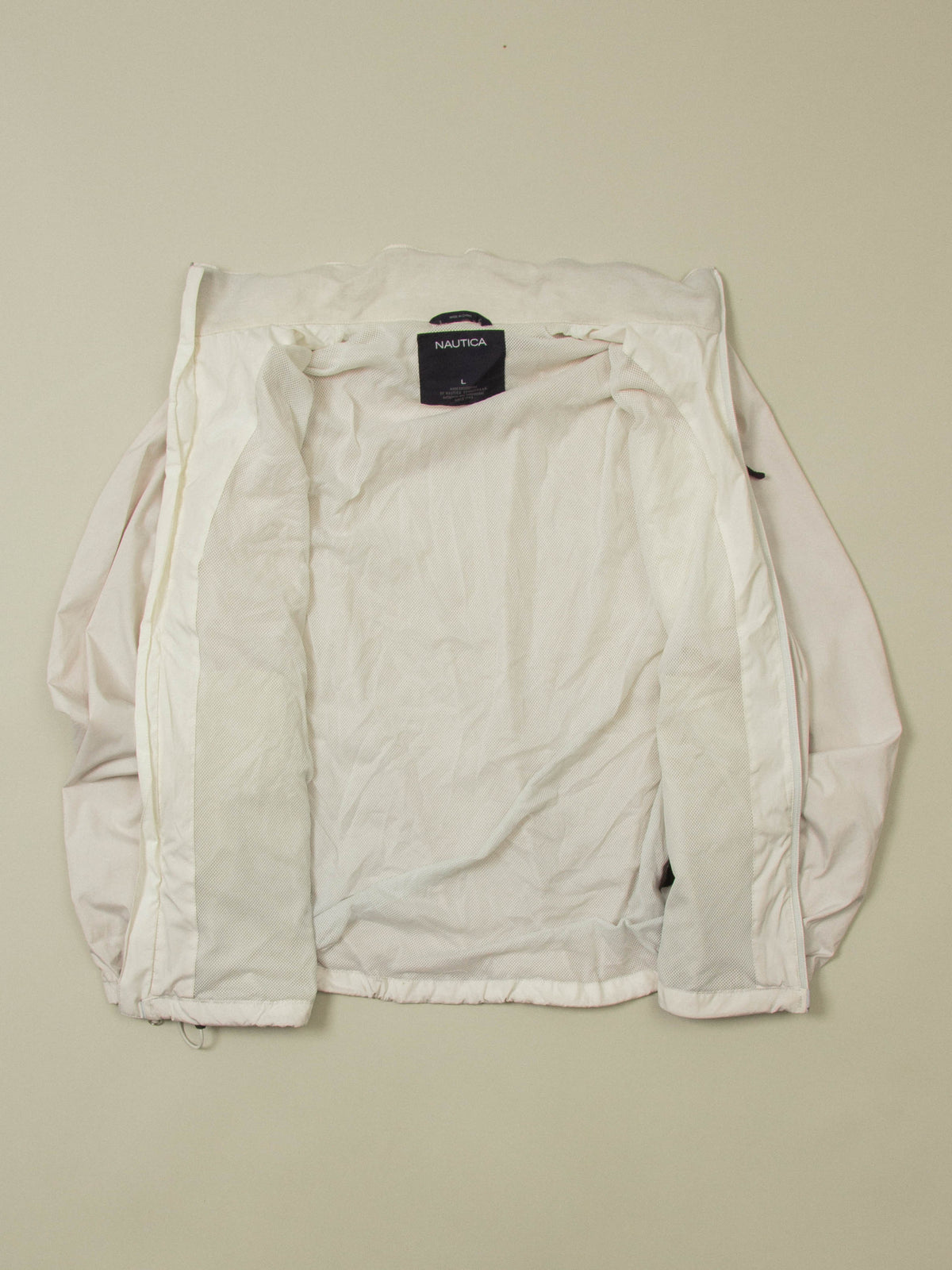 Vtg Nautica Windbreaker Sports Jacket (L)
