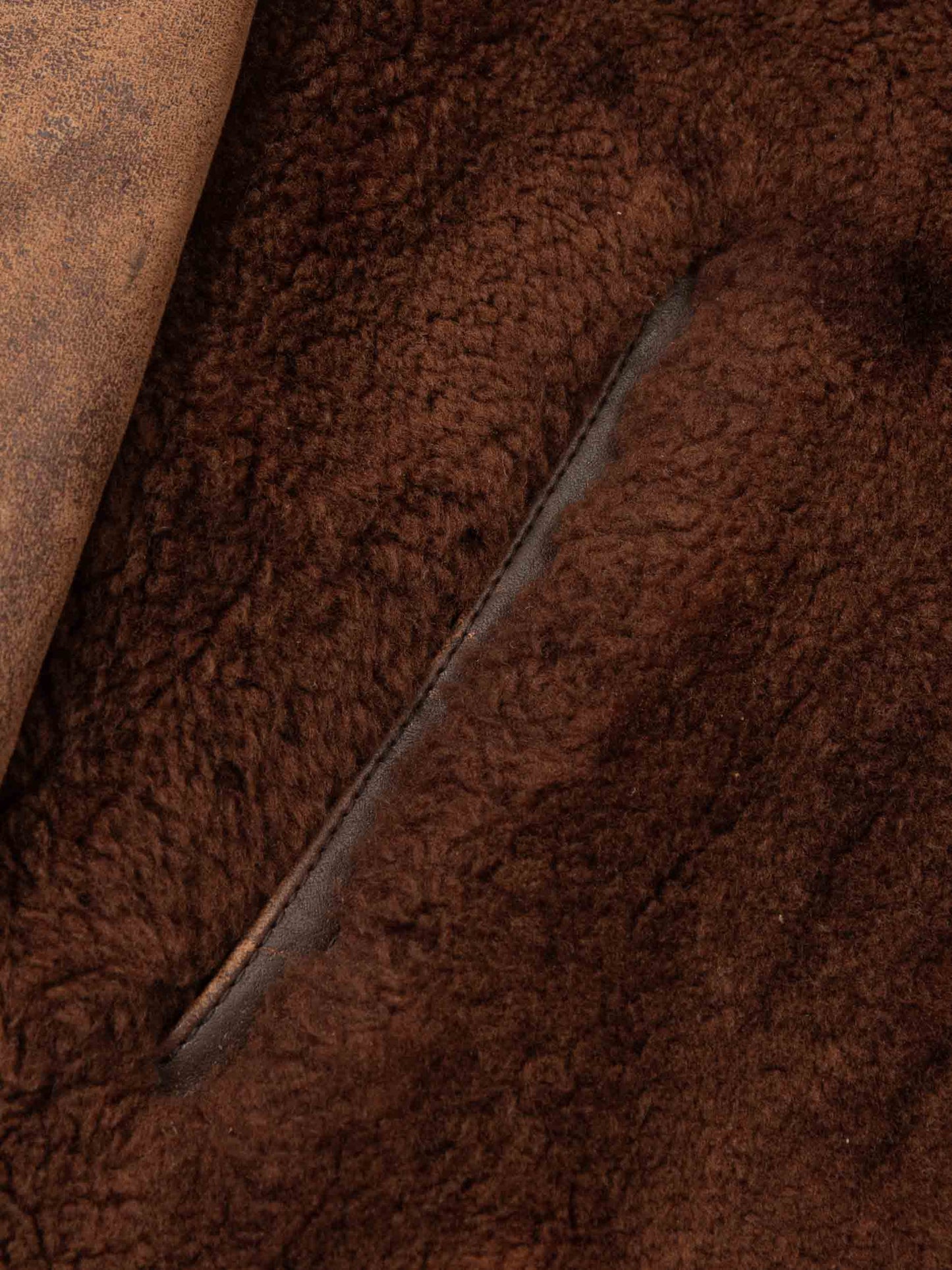 Vtg Rare 1930s Laskin Lamb 'Grizzly' Leather Jacket (M)