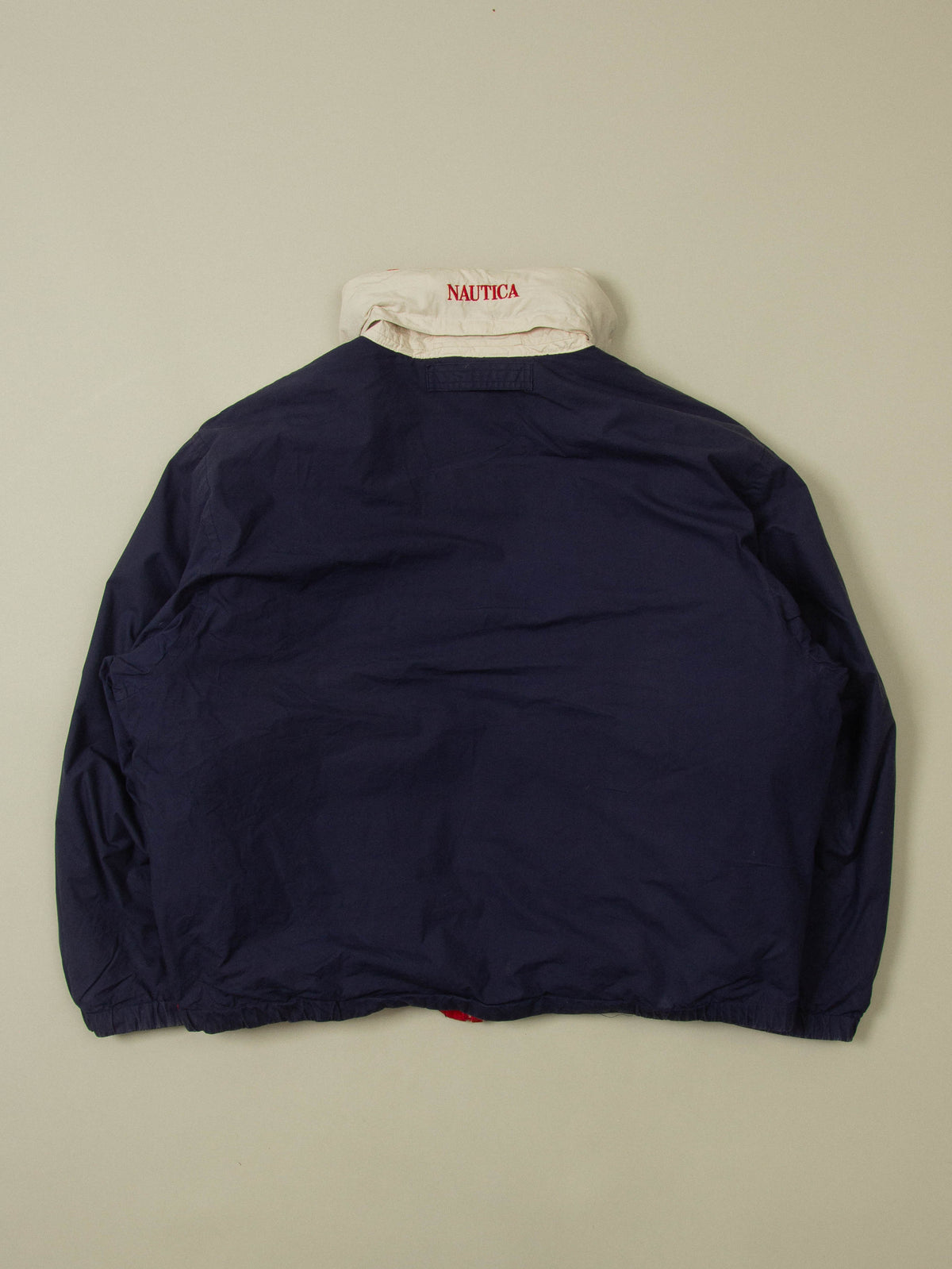 Vtg 1990s Nautica Down Sports Jacket (L)