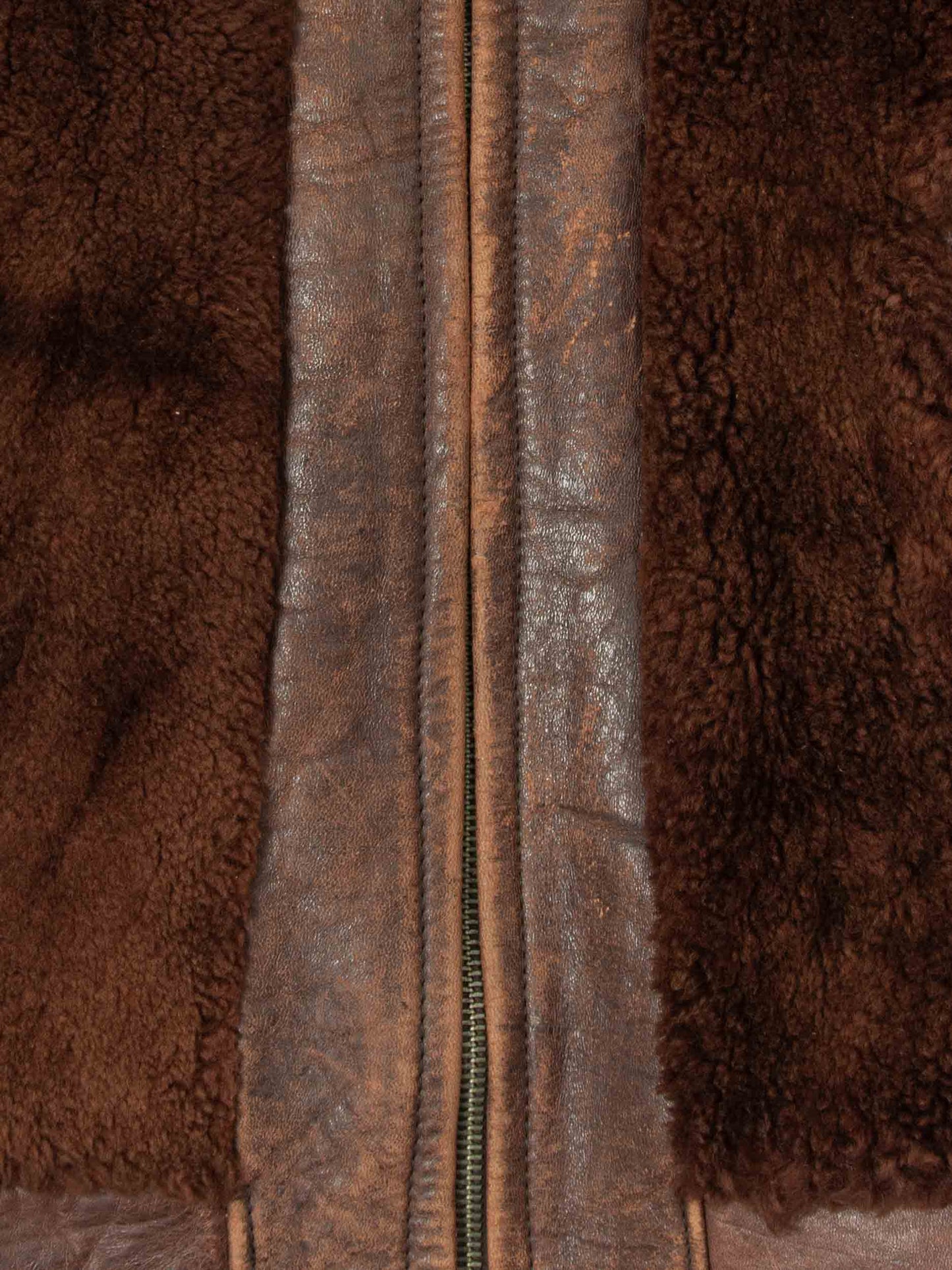 Vtg Rare 1930s Laskin Lamb 'Grizzly' Leather Jacket (M)