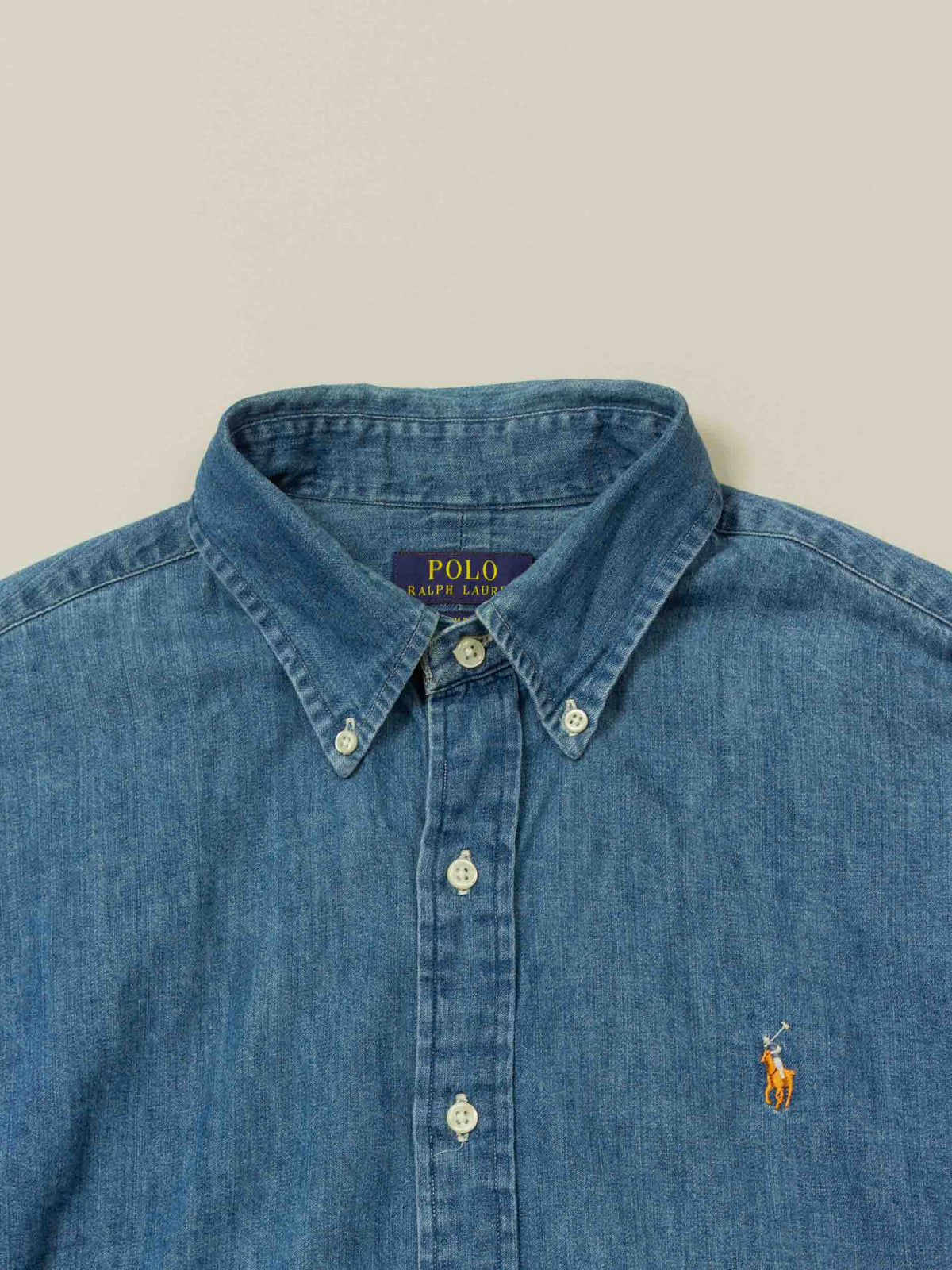 2000s Ralph Lauren Denim Shirt (L)