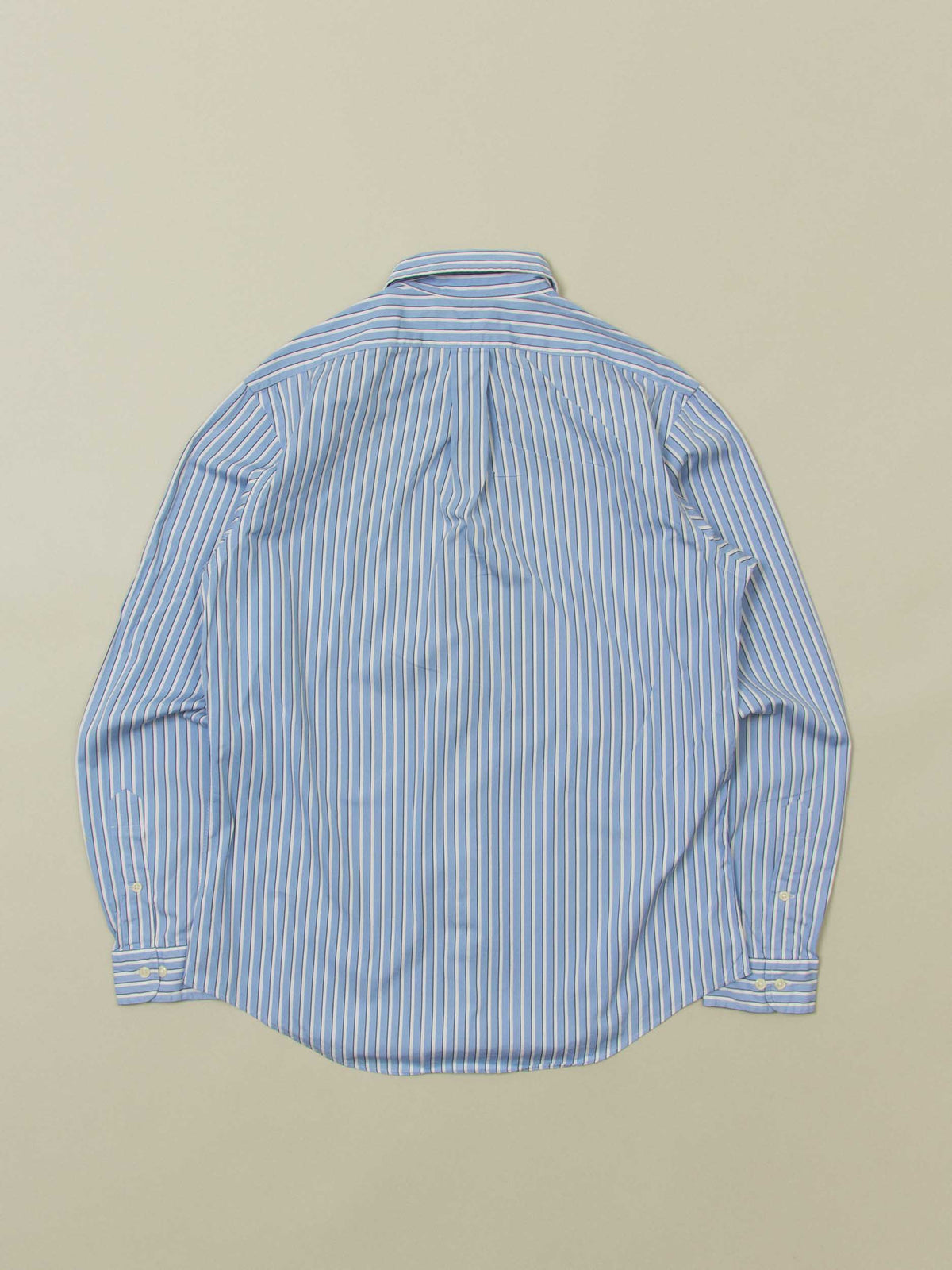 Vtg 1990s Ralph Lauren Striped Button Down Shirt (L)