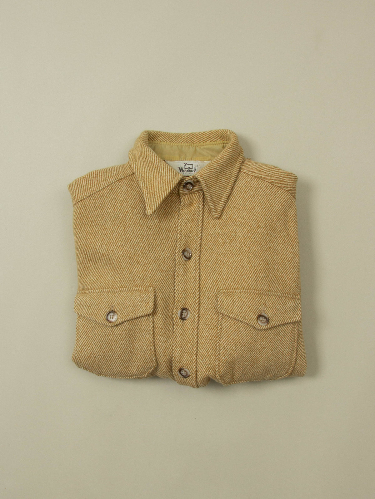 Vtg 1970s Woolrich Overshirt - Made in USA (L)