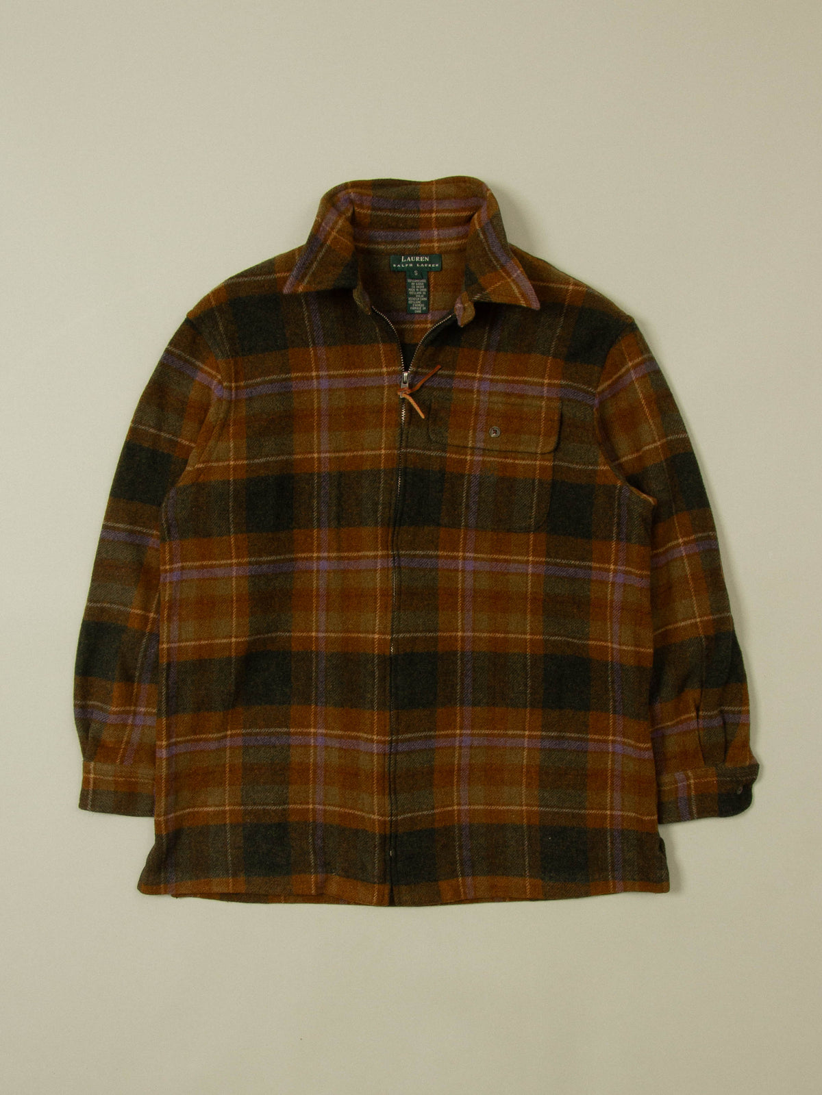 'Lauren' Ralph Lauren Wool Overshirt (S)