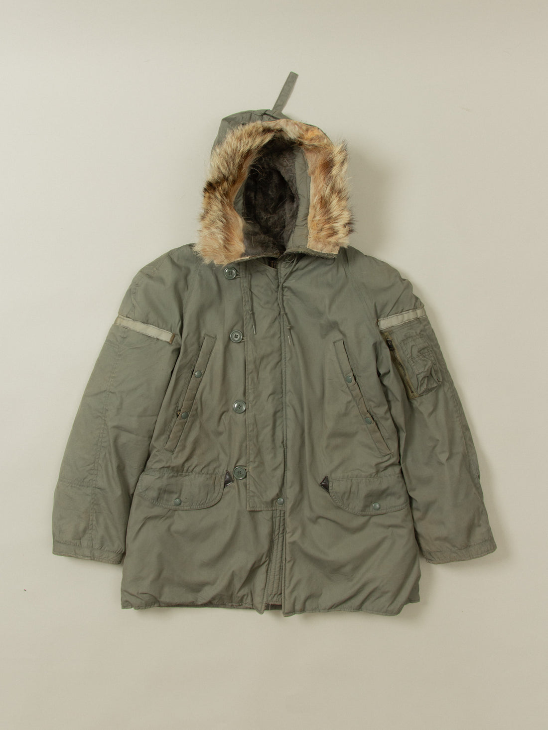 Vtg 1960s US Air Force N-3B Snorkel Parka (M)