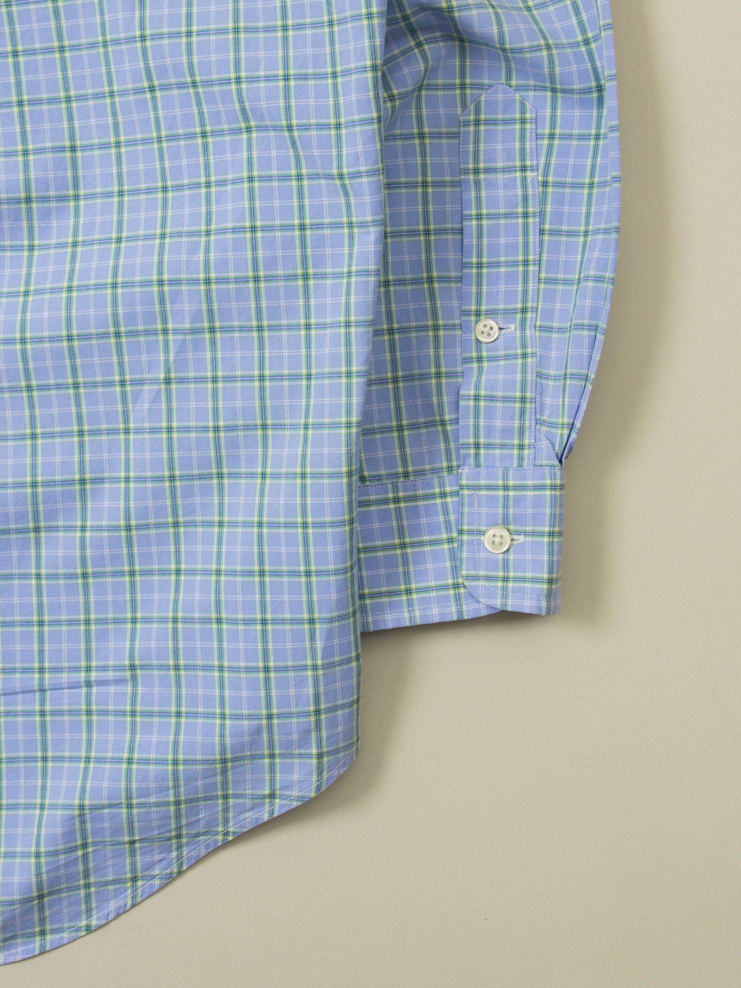 Vtg 1990s Ralph Lauren Checkered Button Down Shirt (M/L)
