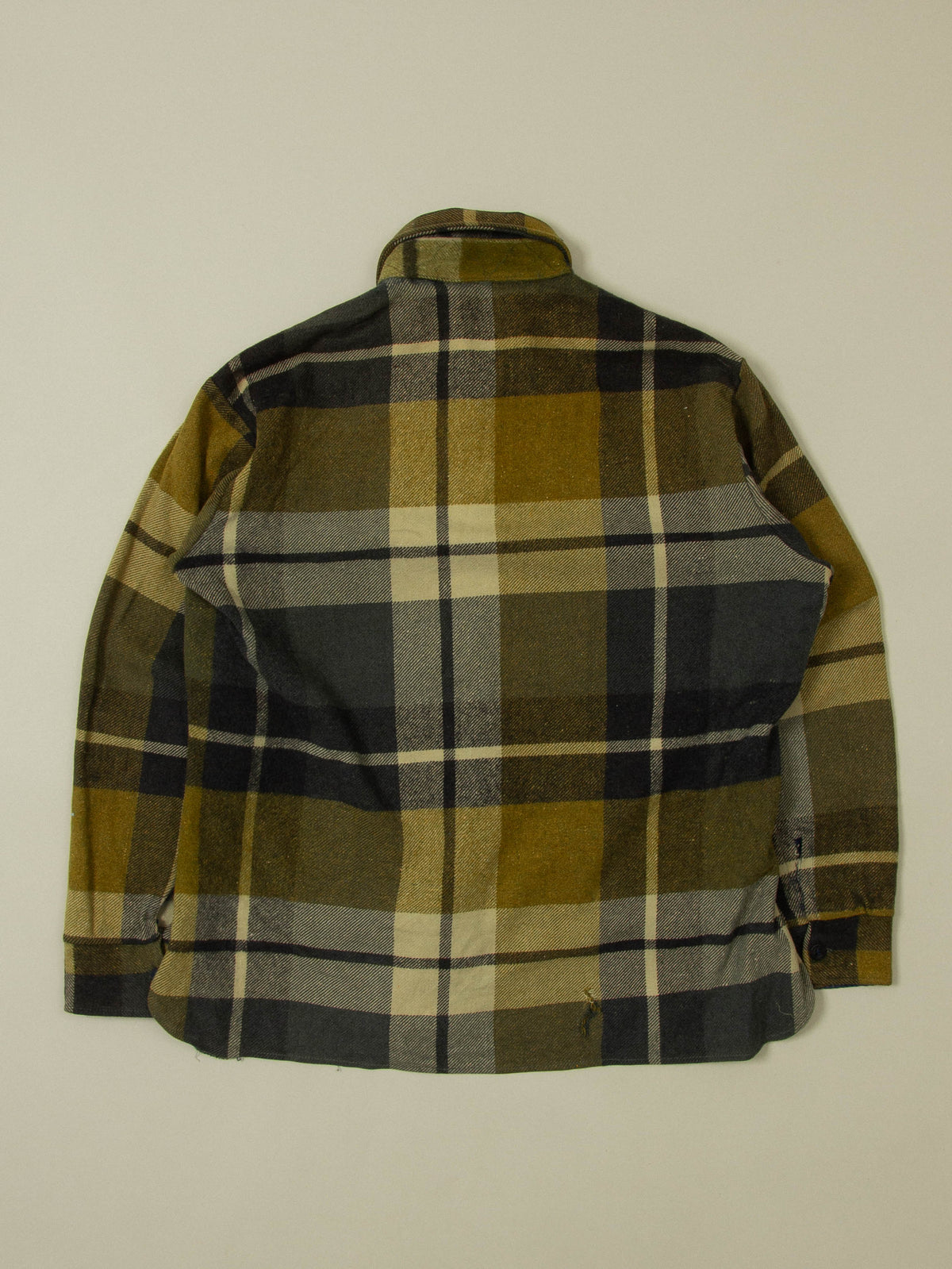 Vtg 1980s Masthead Flannel Overshirt - Made in Korea (L)
