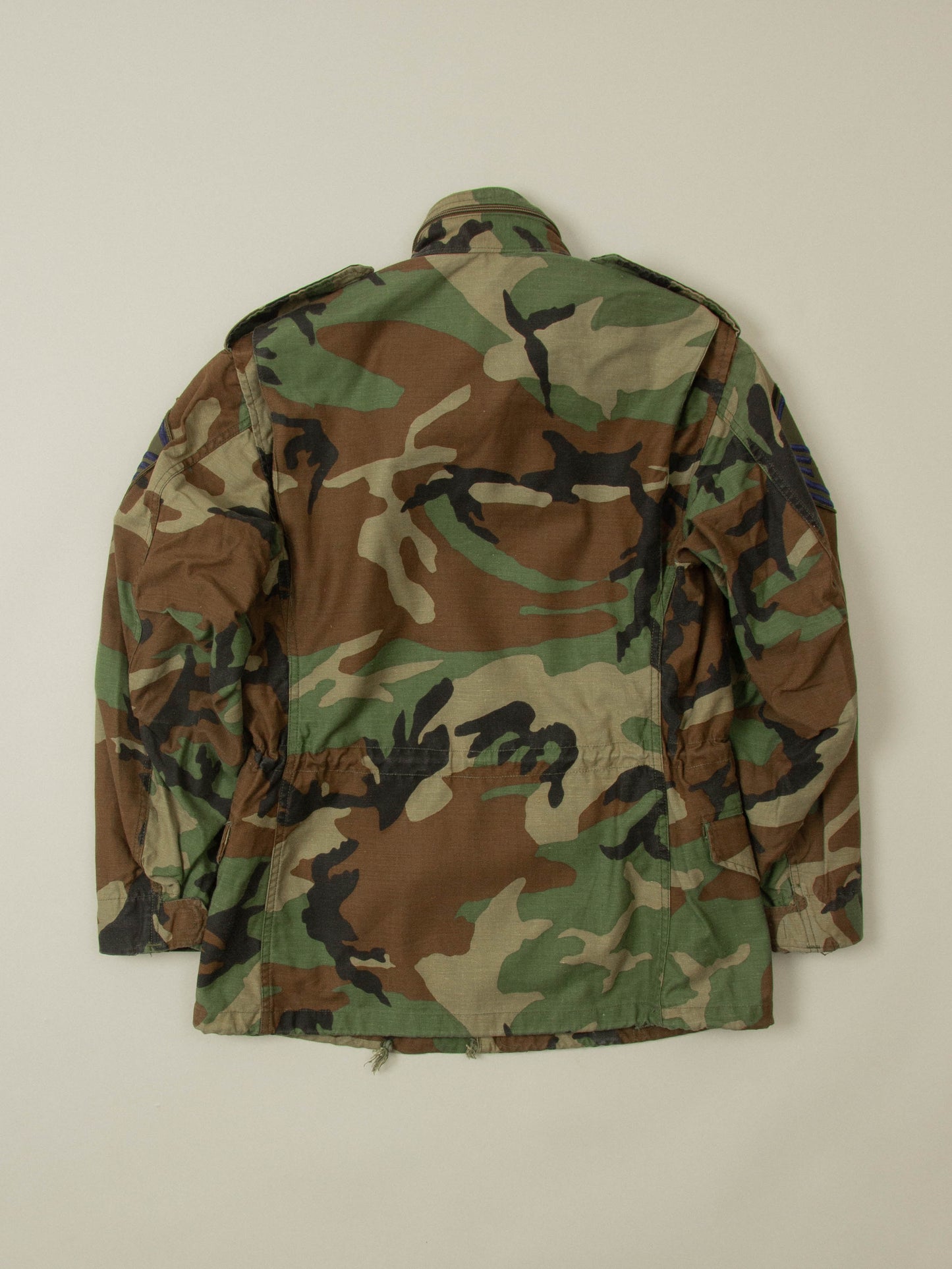 Vtg 1990s US Air Force M-65 Woodland Field Jacket (S-Reg)