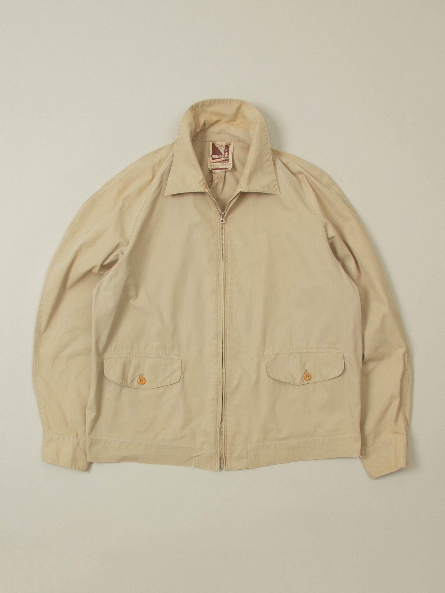 Vtg 1960s Grenfell Sports Jacket - Made in England (M)
