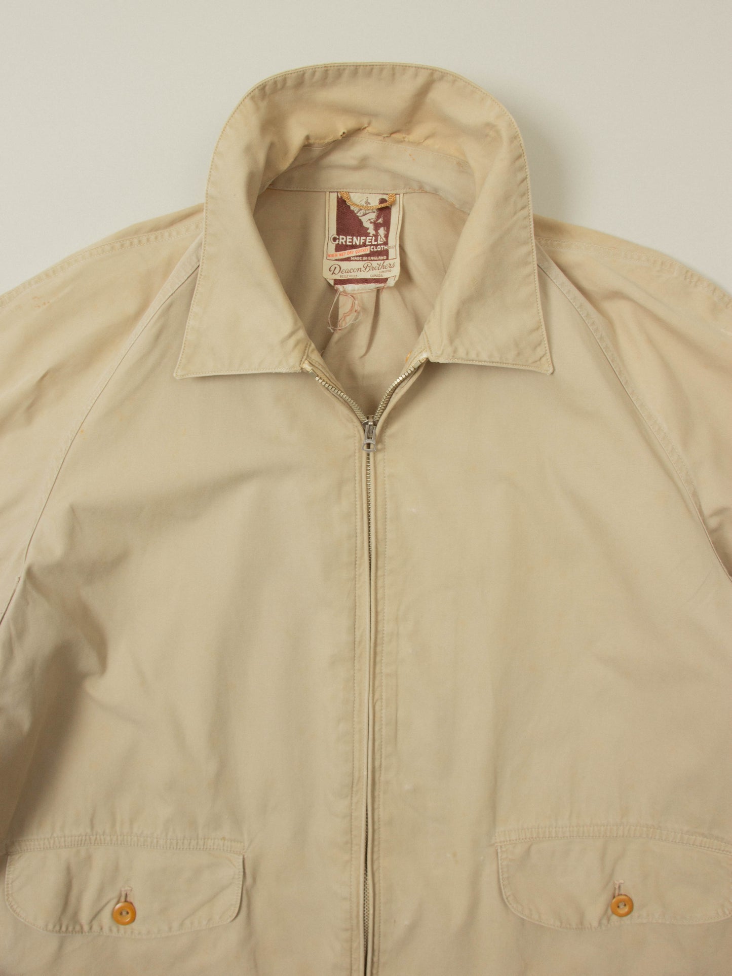 Vtg 1960s Grenfell Sports Jacket - Made in England (M)