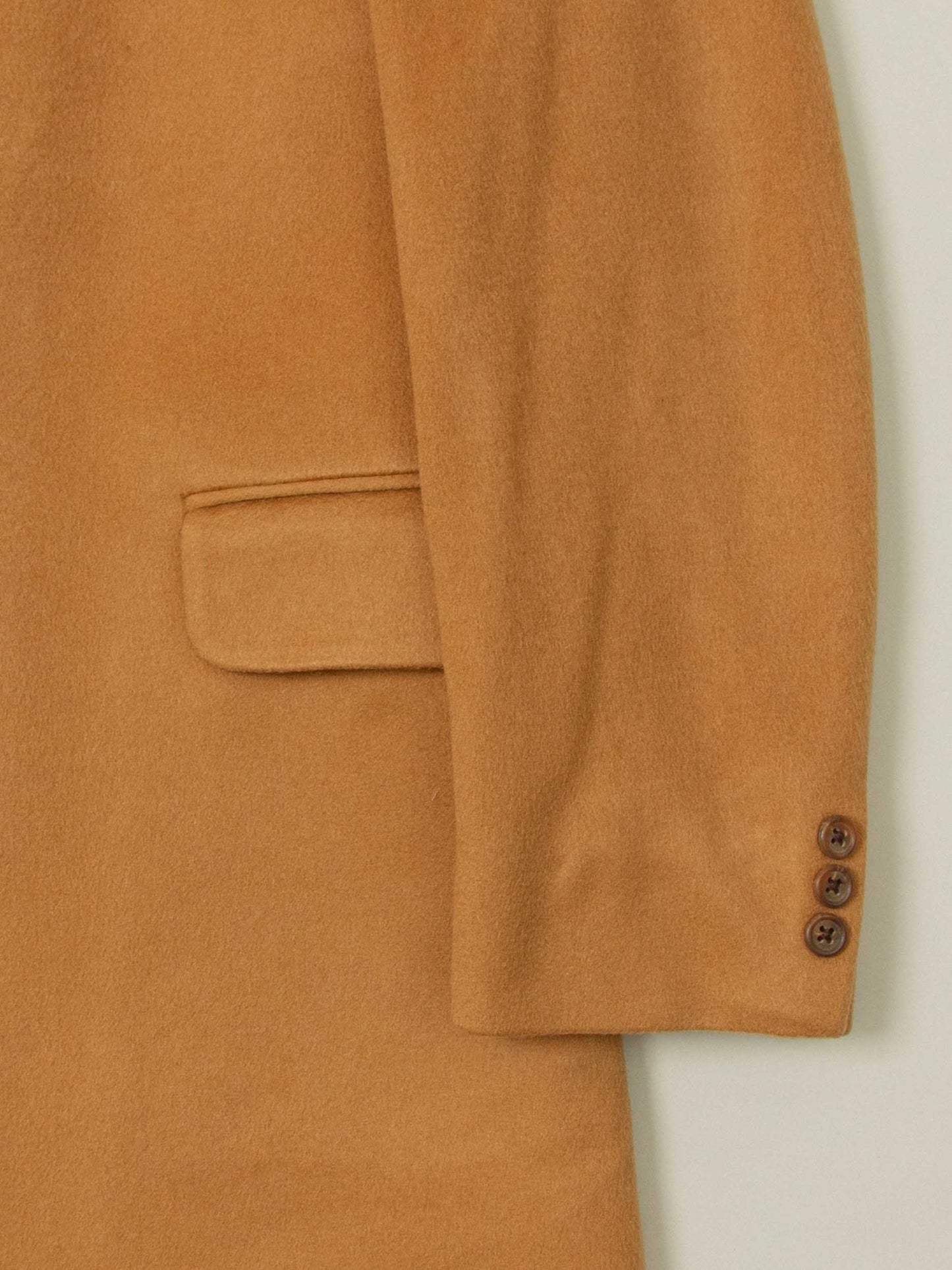 Vtg 1980s Aquascutum Cashmere Coat – Made in England (M)