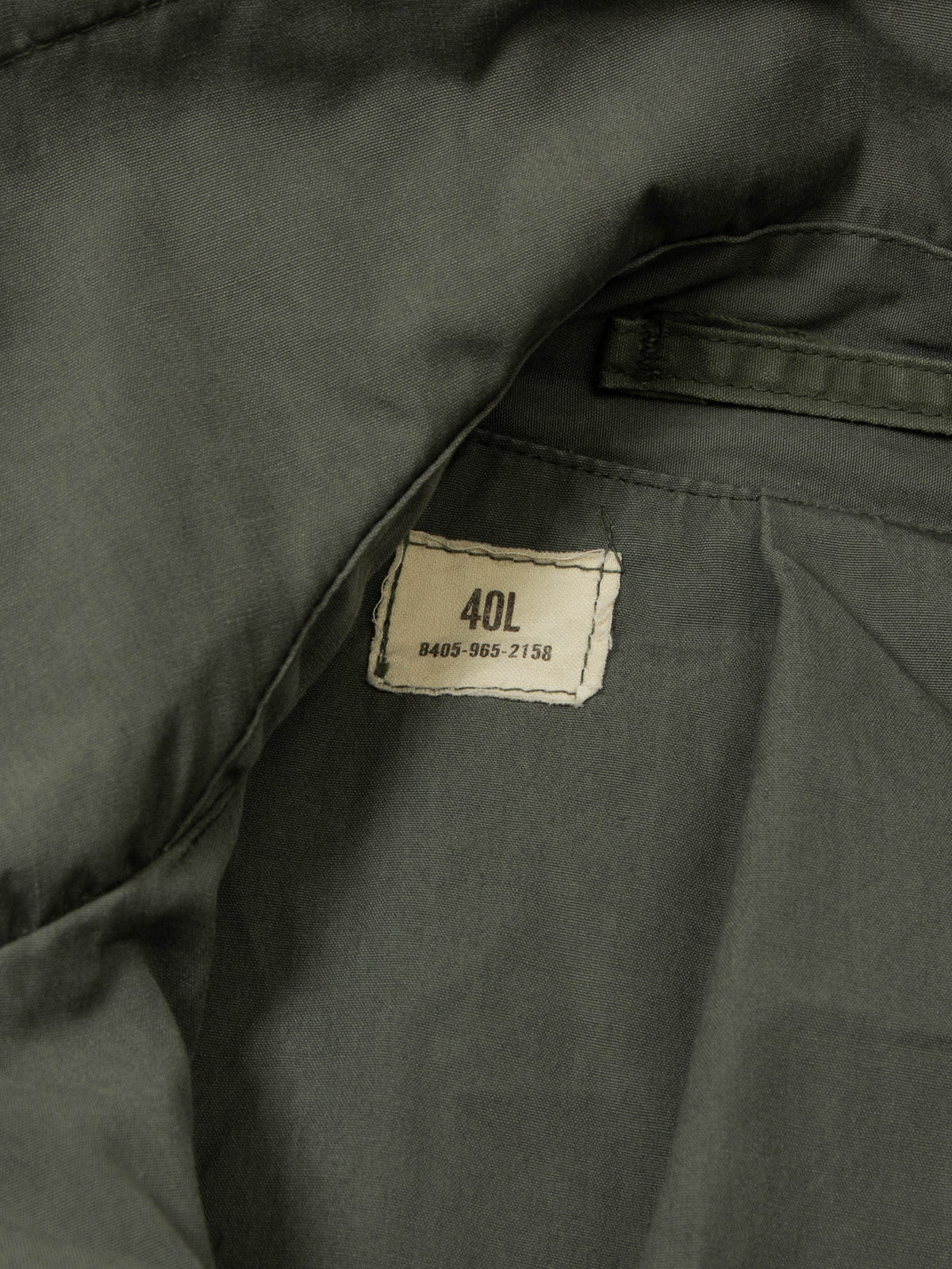 Vtg 1970s Double Breasted US Army Trench Coat (L)